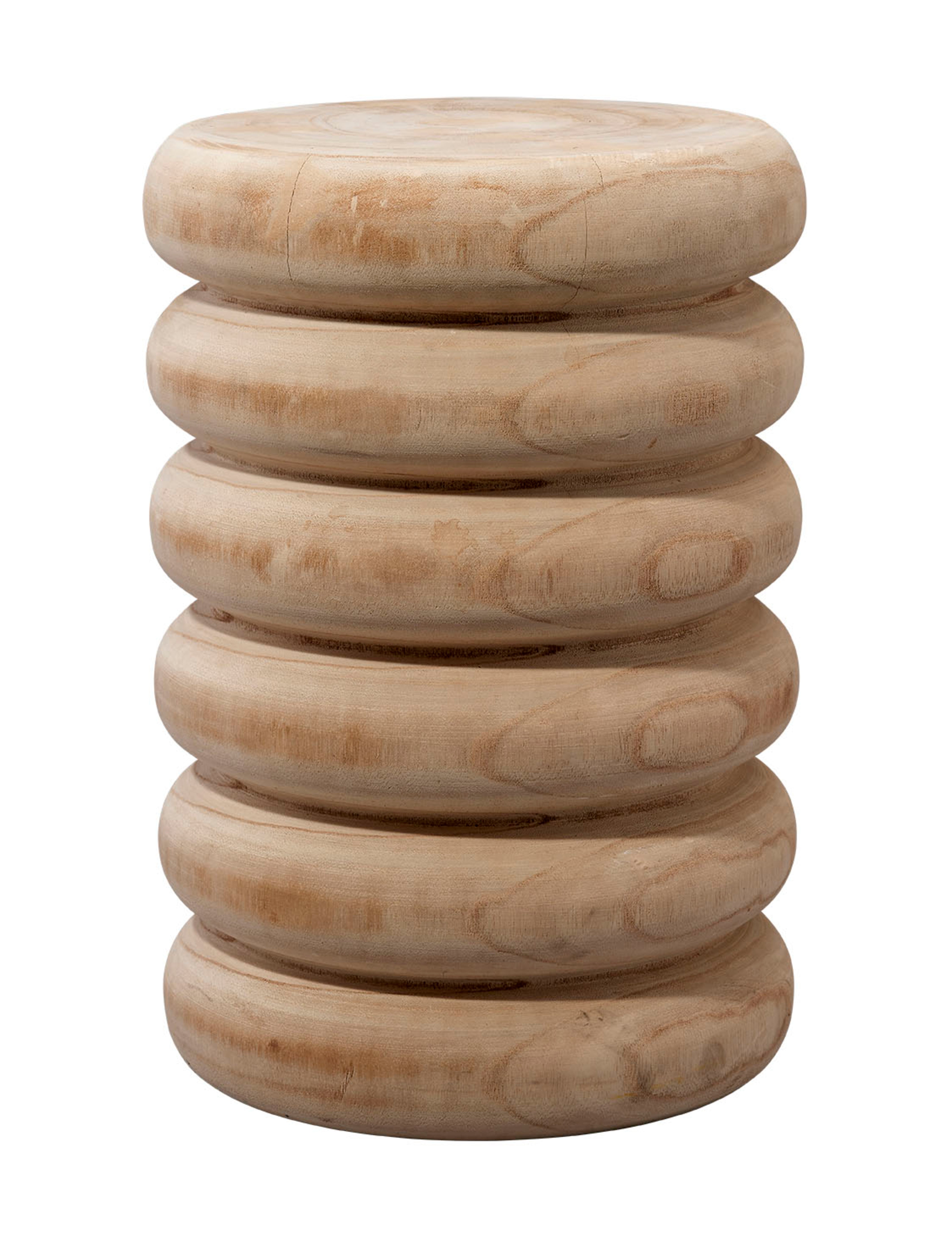 Mojave Wood Side Table