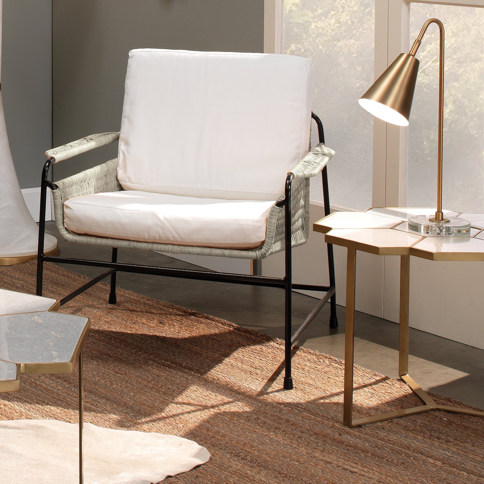 Palermo Lounge Chair-Brown