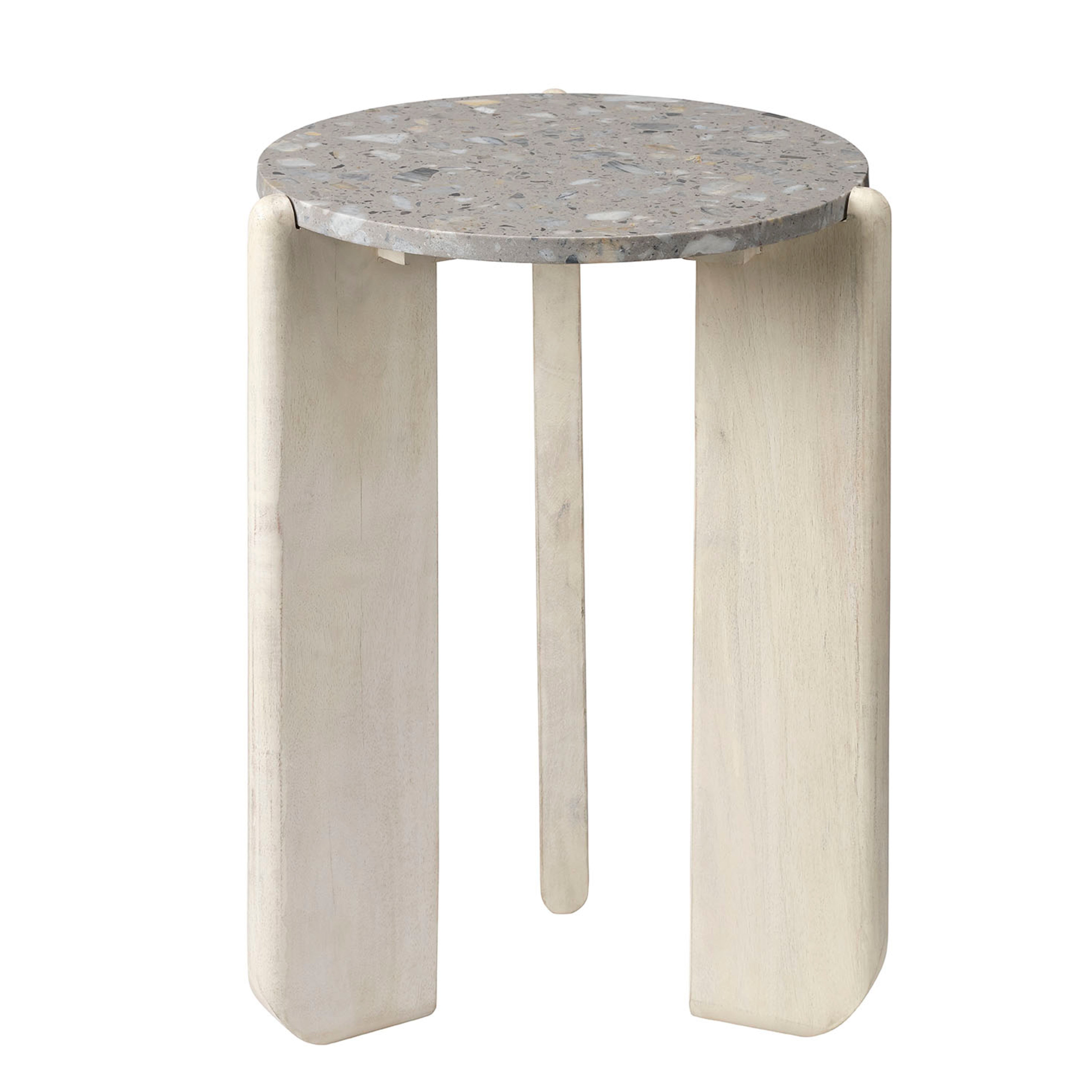 Quarry Side Table, Grey