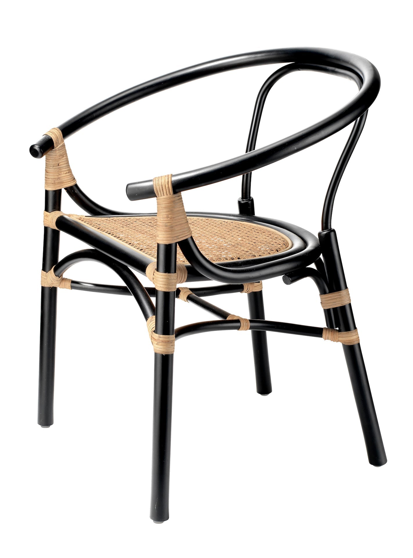 Saltwater Arm Chair-Black-20SALT-CHB