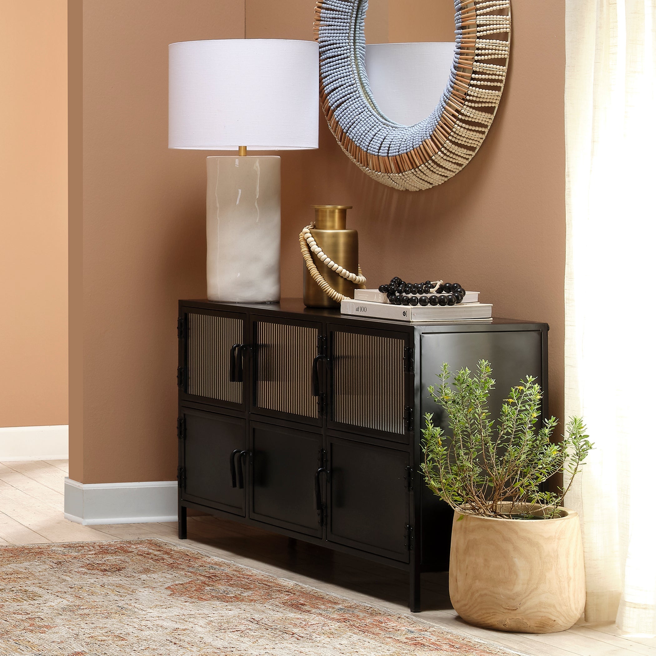 Vitrino 6 Door Console