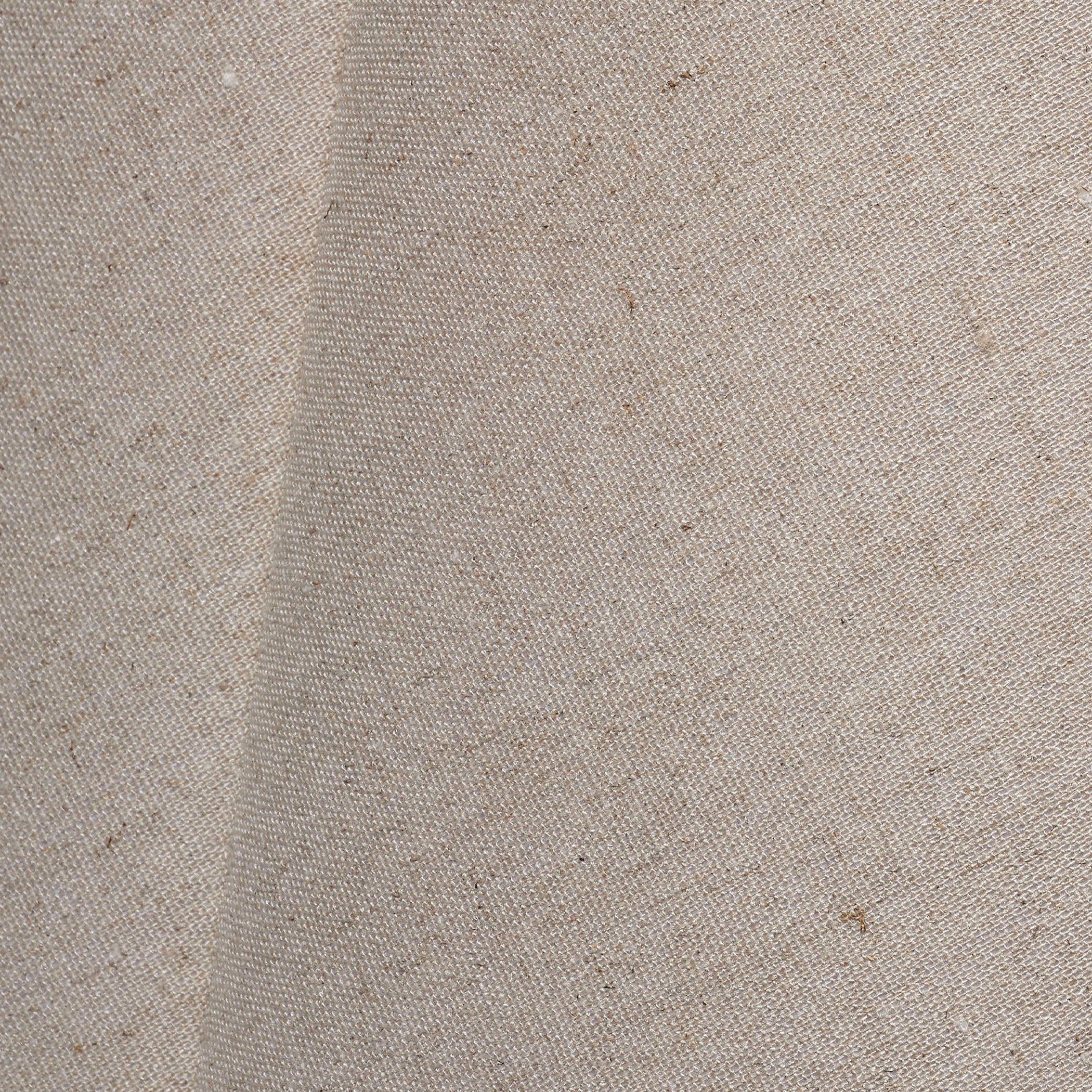 Scalloped 100% Natural Linen Shade