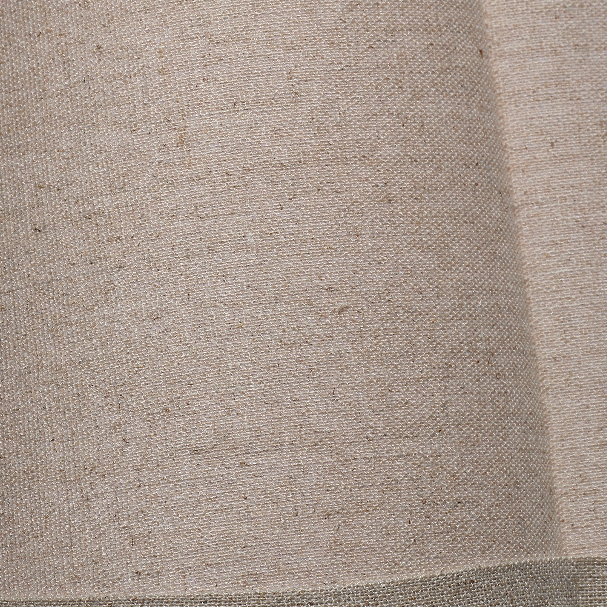 Scalloped 100% Natural Linen Shade