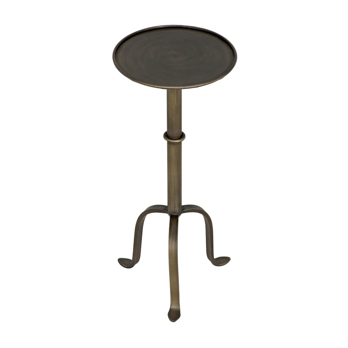 Tini Side Table - Metal with Aged Brass Finish