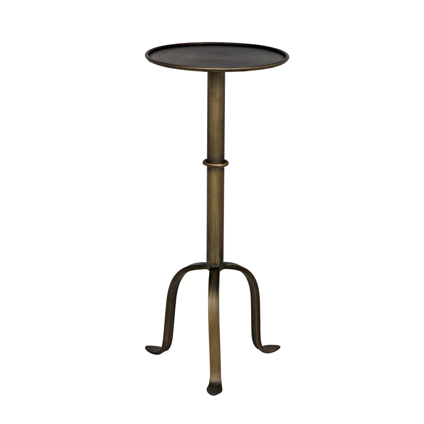 Tini Side Table - Metal with Aged Brass Finish
