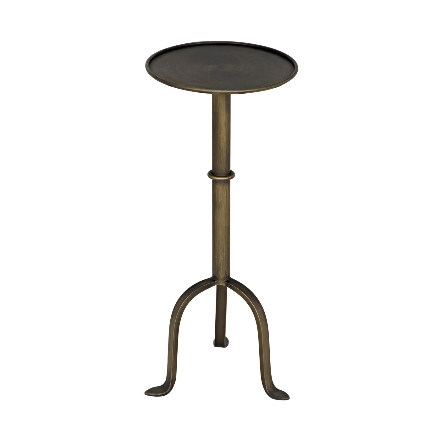 Tini Side Table - Metal with Aged Brass Finish