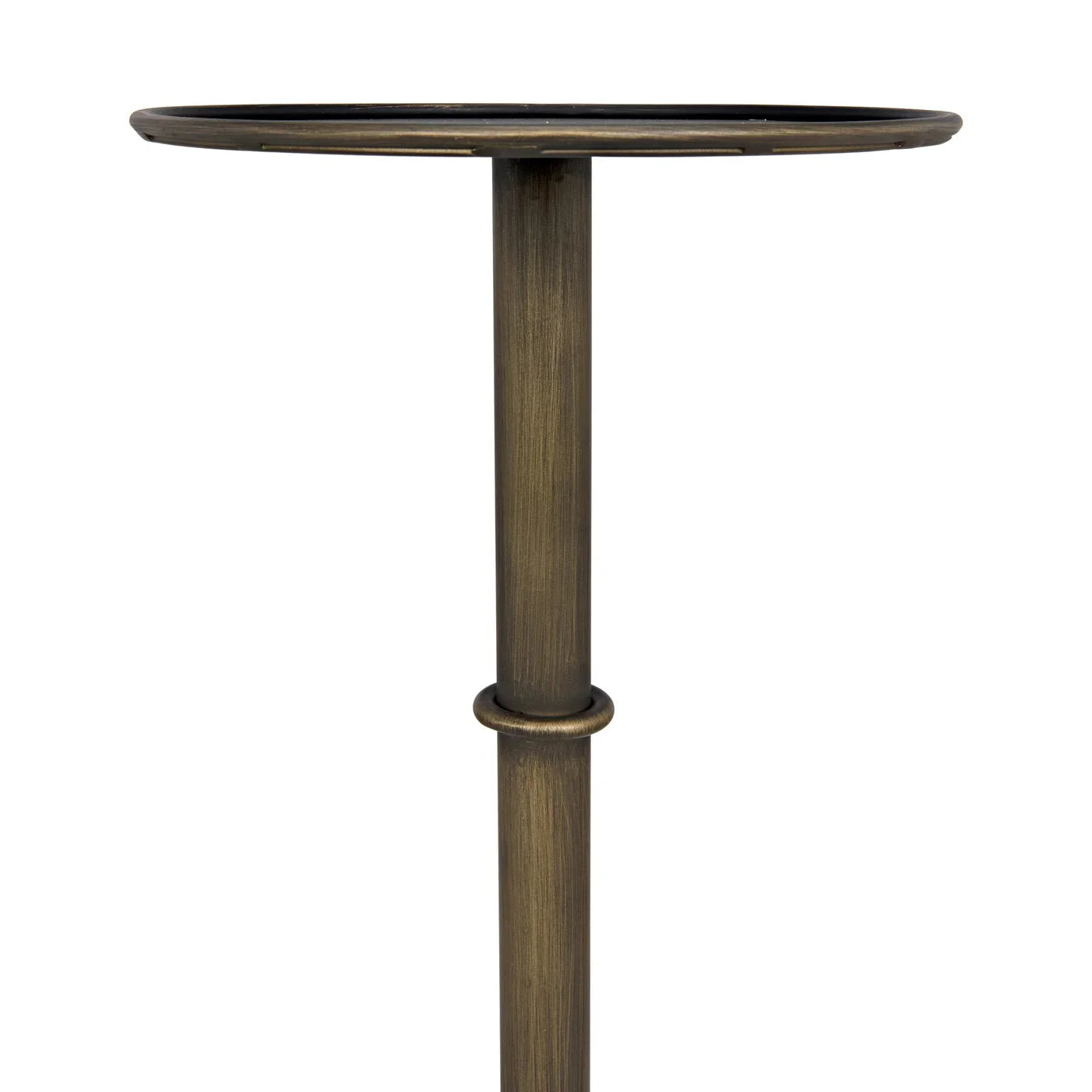 Tini Side Table - Metal with Aged Brass Finish