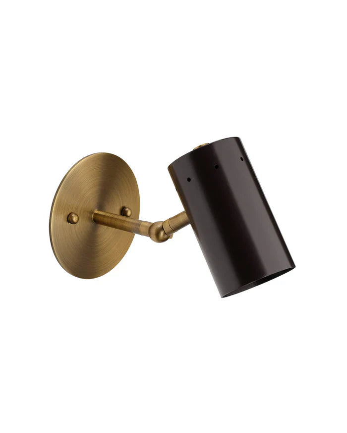 Milano Sconce-Oil Rubbed Bronze-Antique Brass Backplate