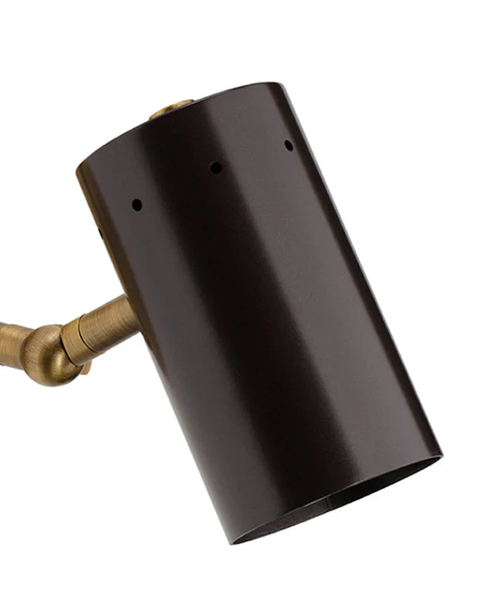 Milano Sconce-Oil Rubbed Bronze-Antique Brass Backplate