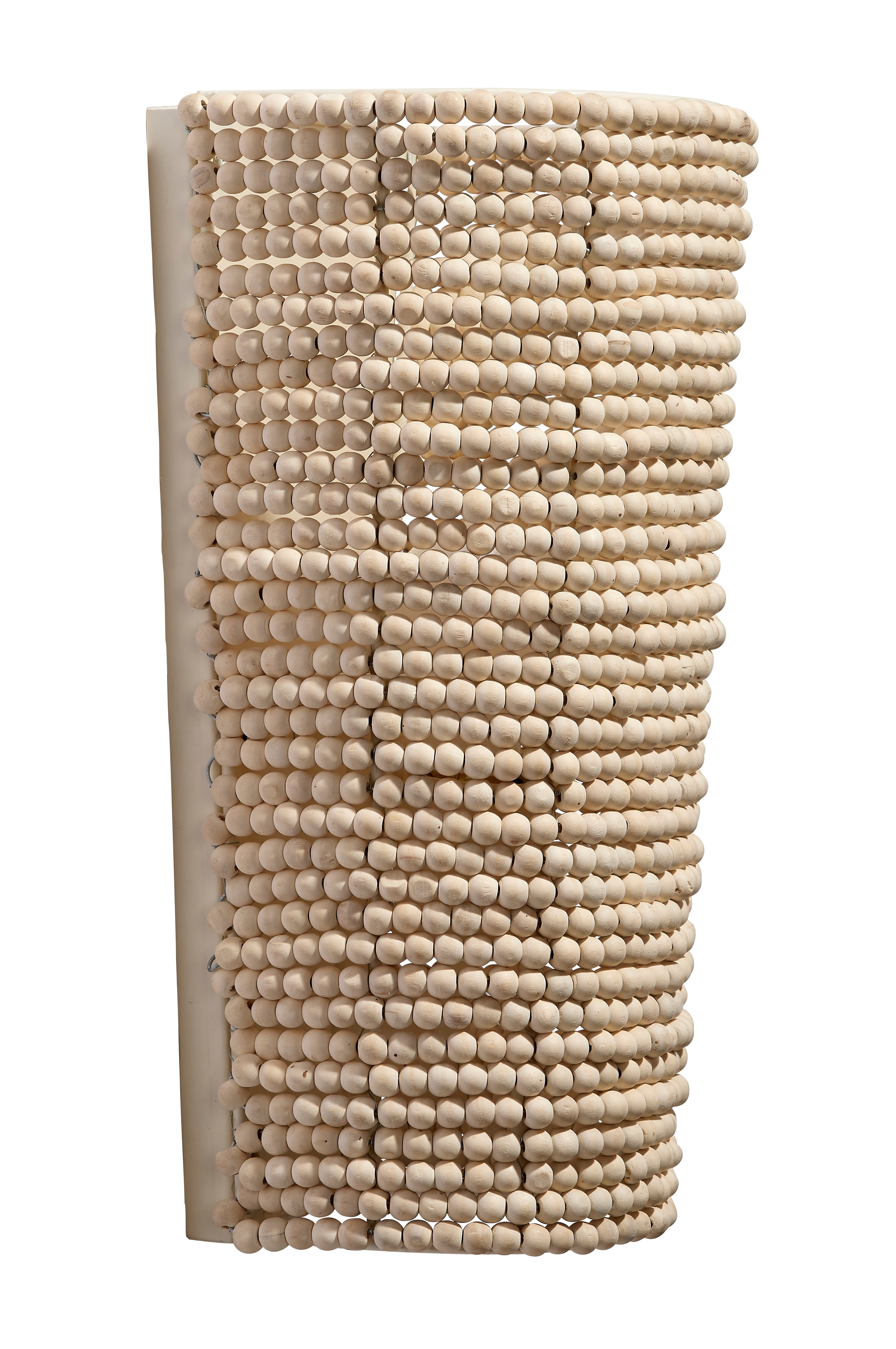 Seawall Beaded Cone Sconce