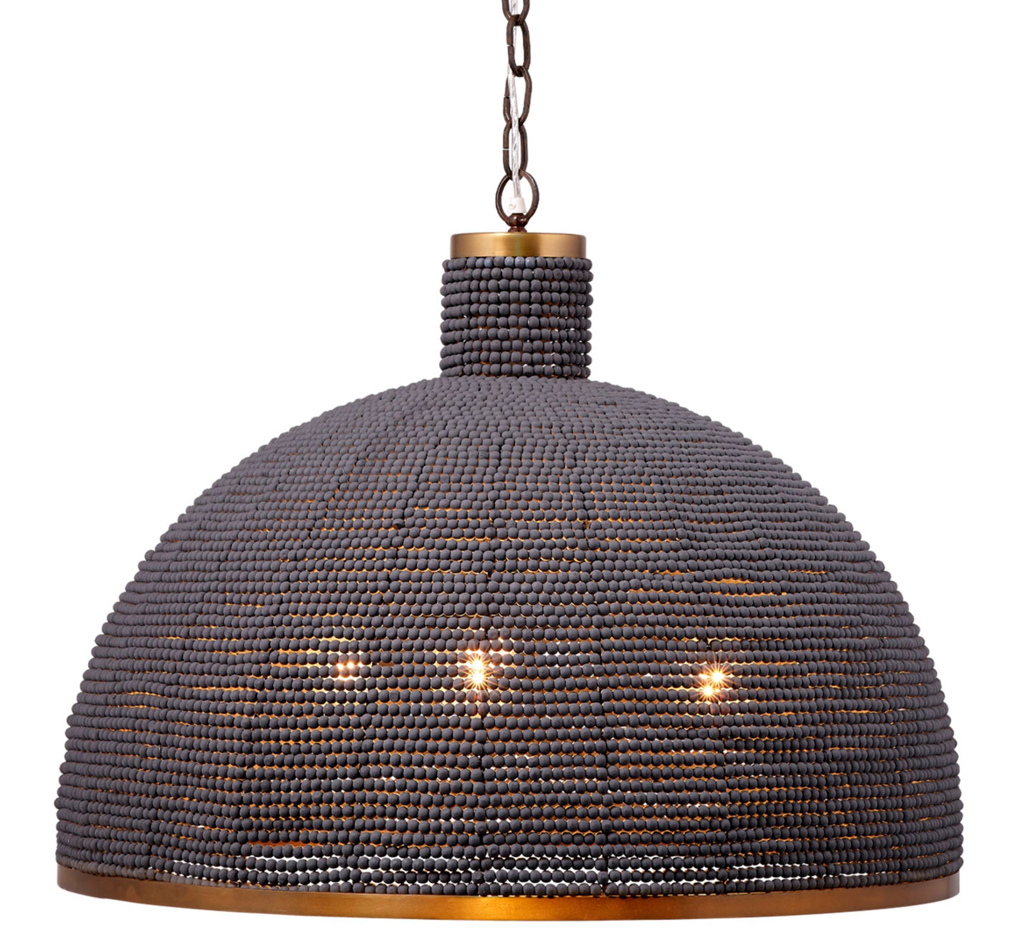Big Sur Chandelier in Slate Blue