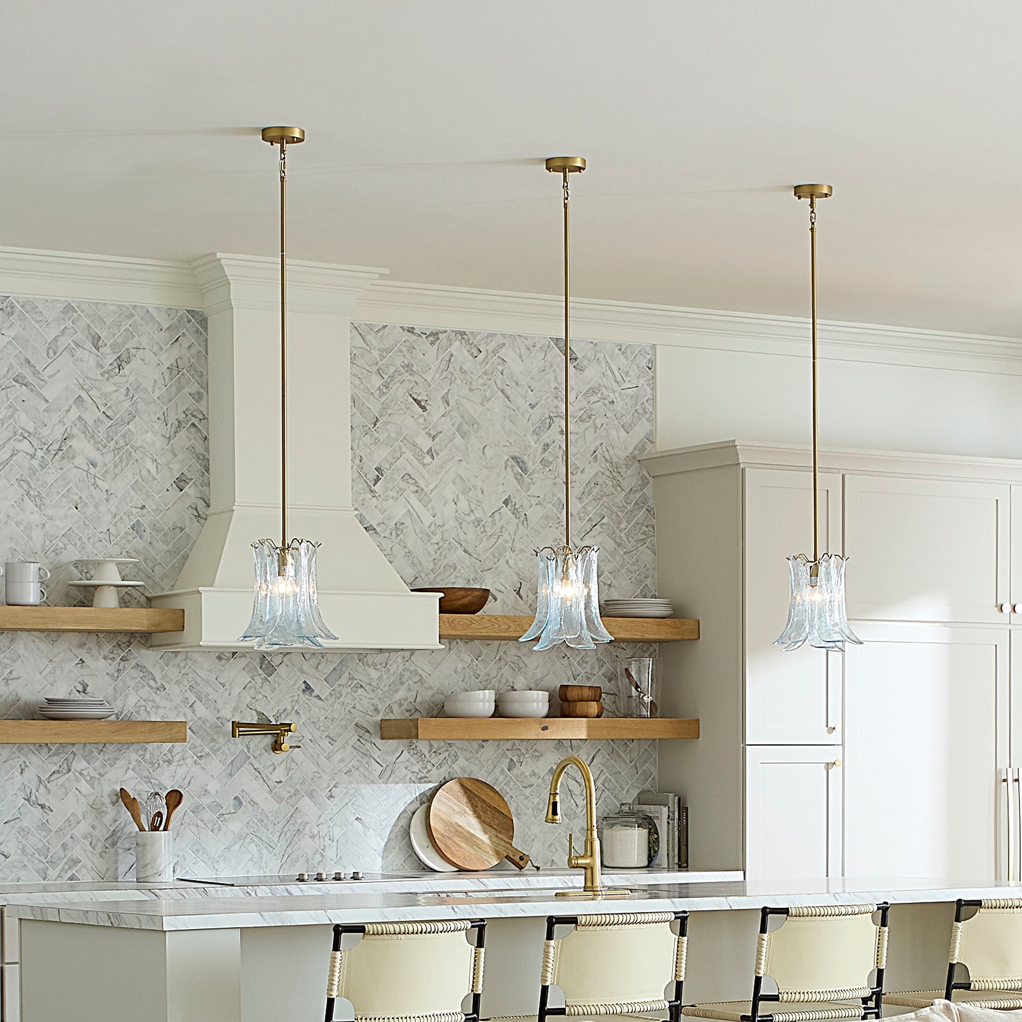 Cala 1-Light Blown Glass Pendant
