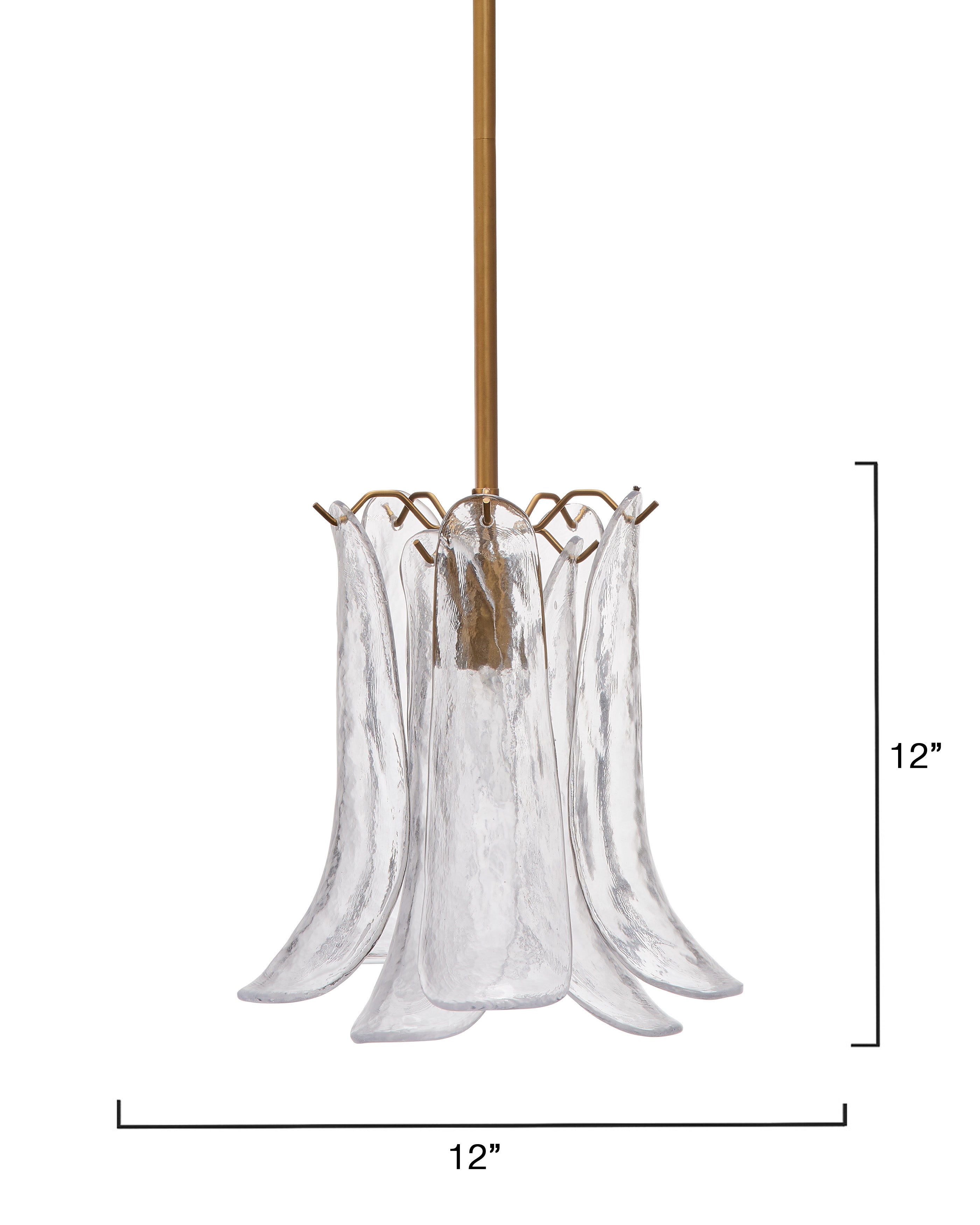 Cala 1-Light Blown Glass Pendant