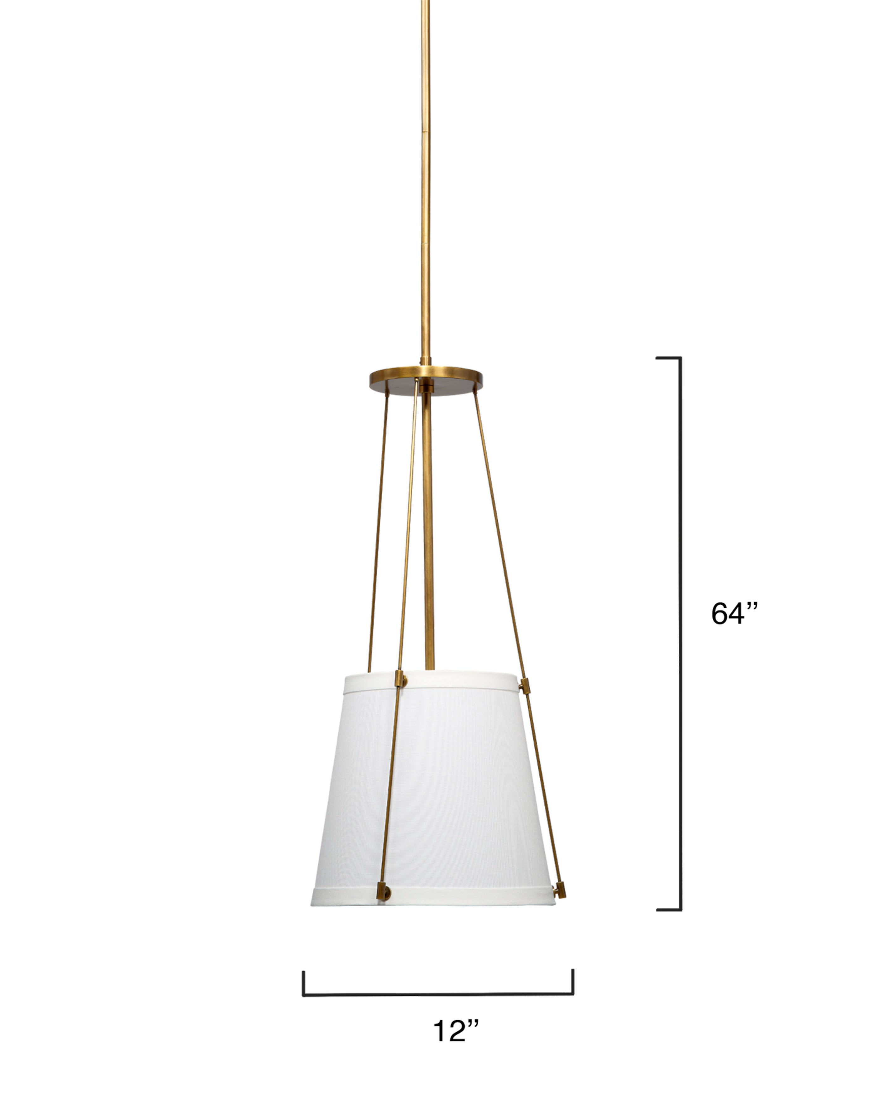 California Metal 1-Light Pendant