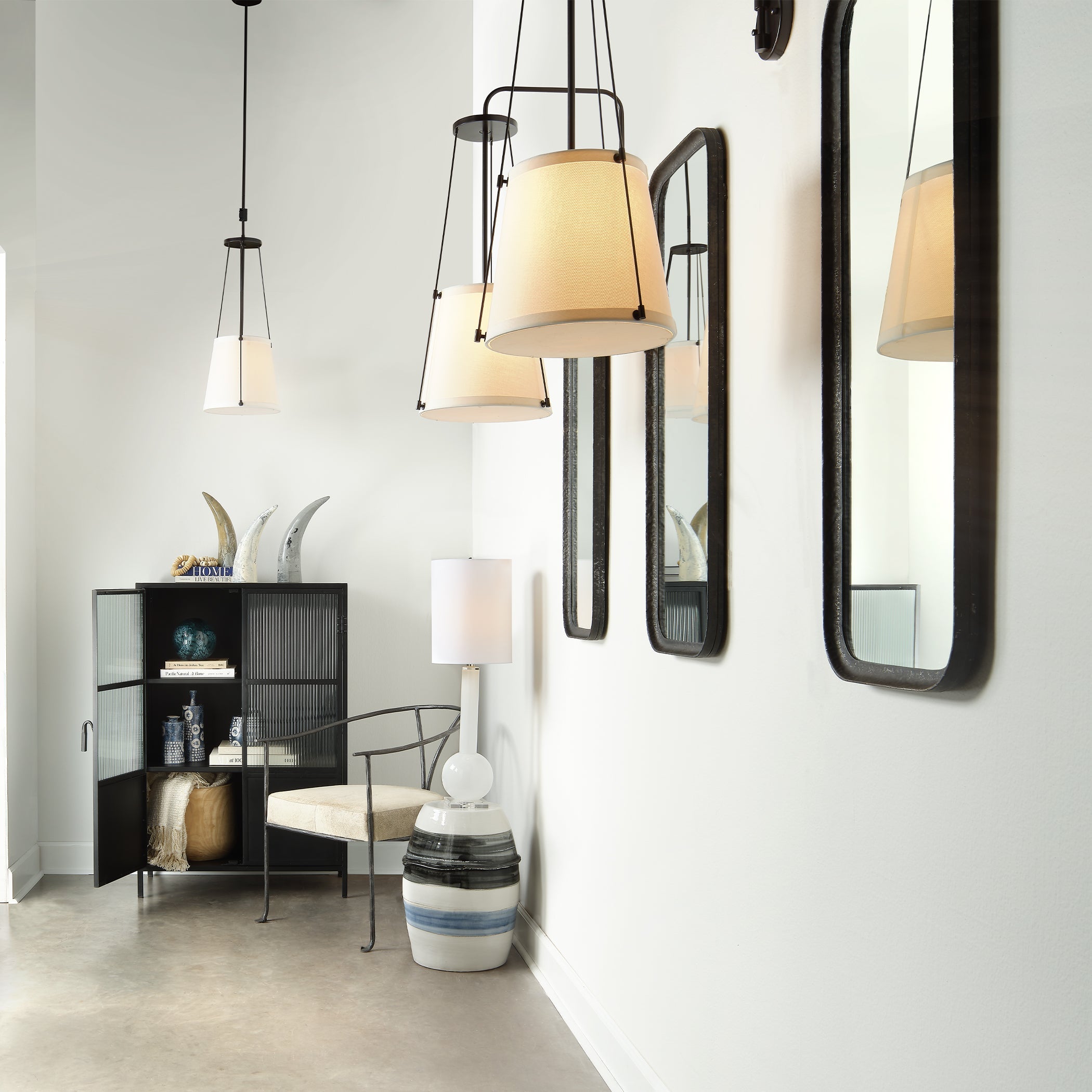 California Metal 1-Light Pendant