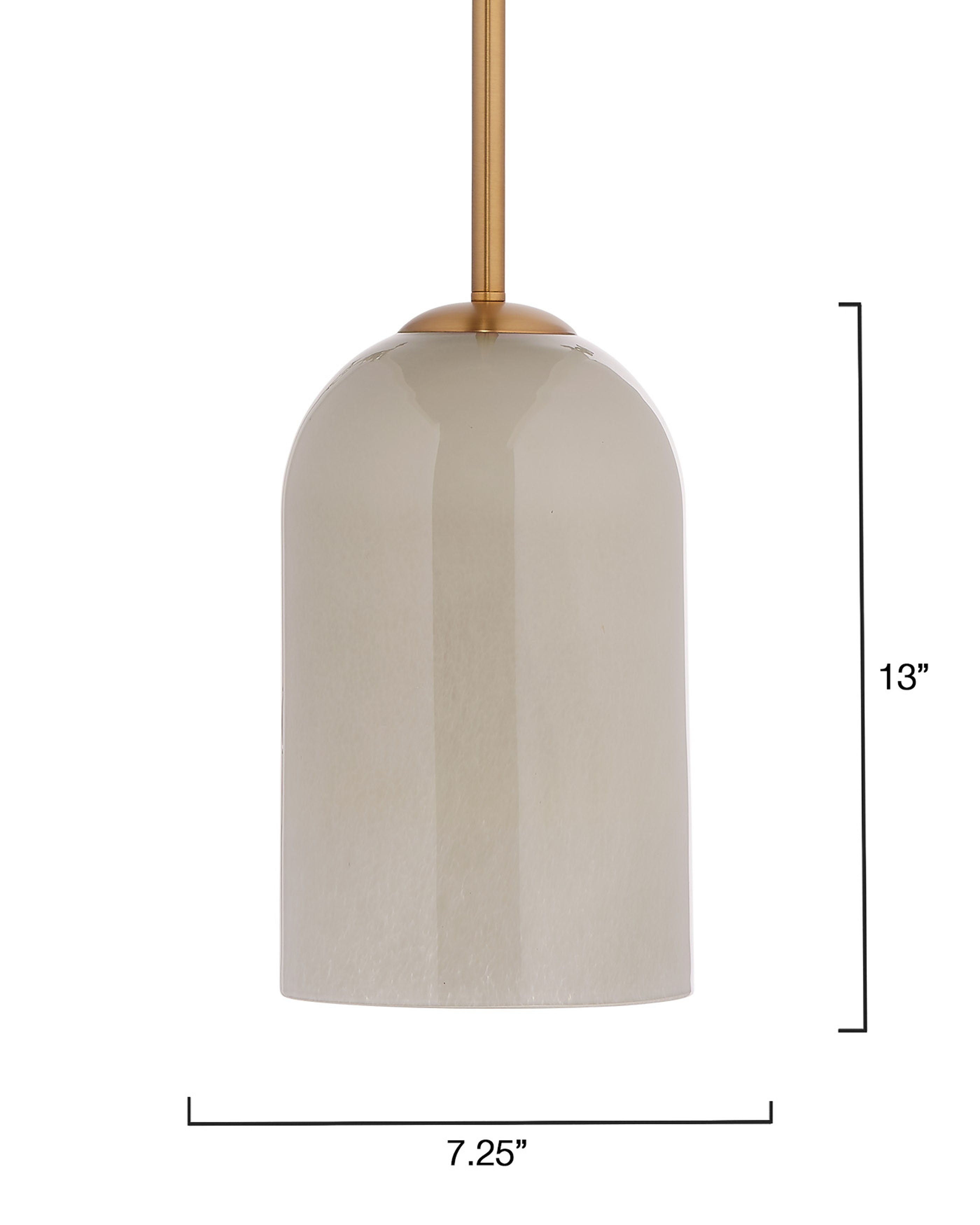 Holt 1-Light Glass Pendant