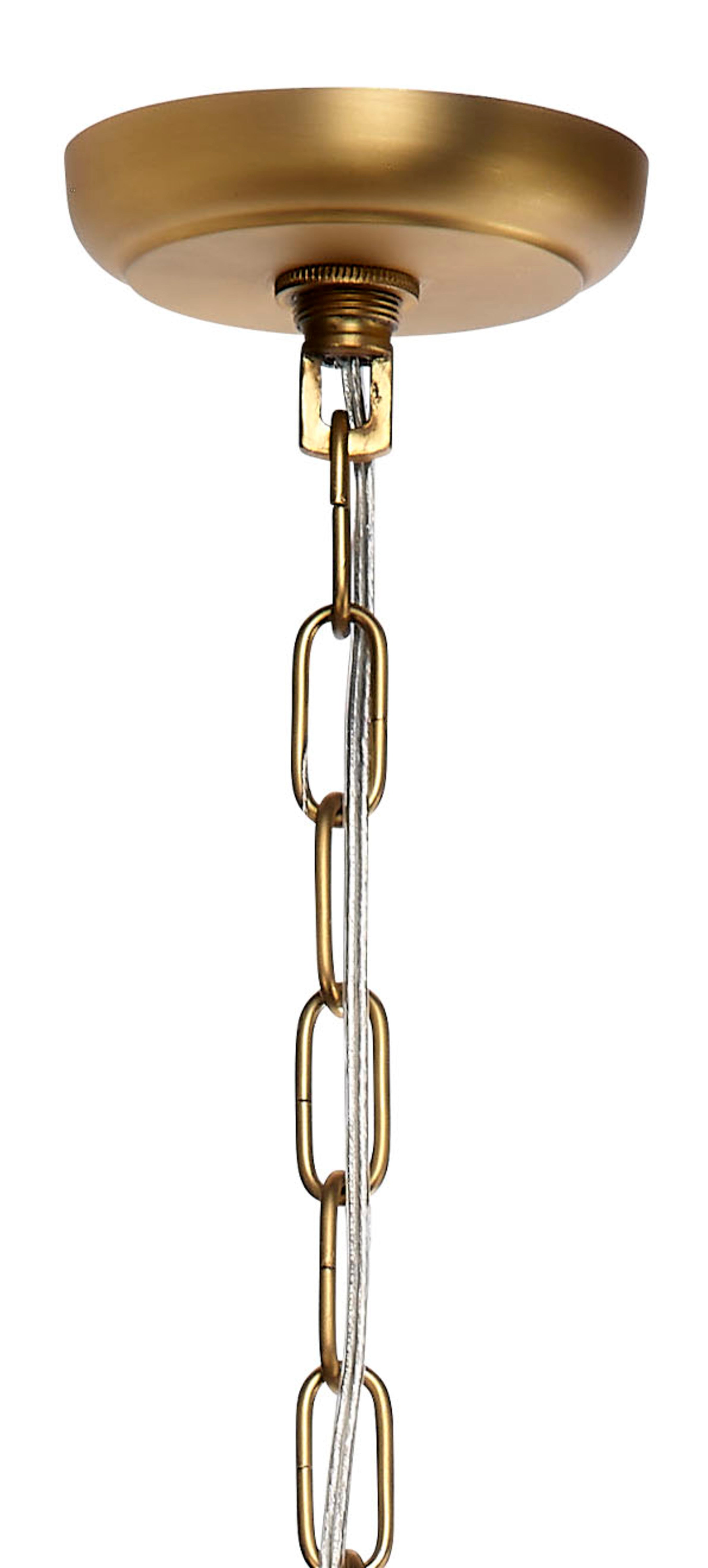 Magnolia 10-Light Quartz Glass Chandelier