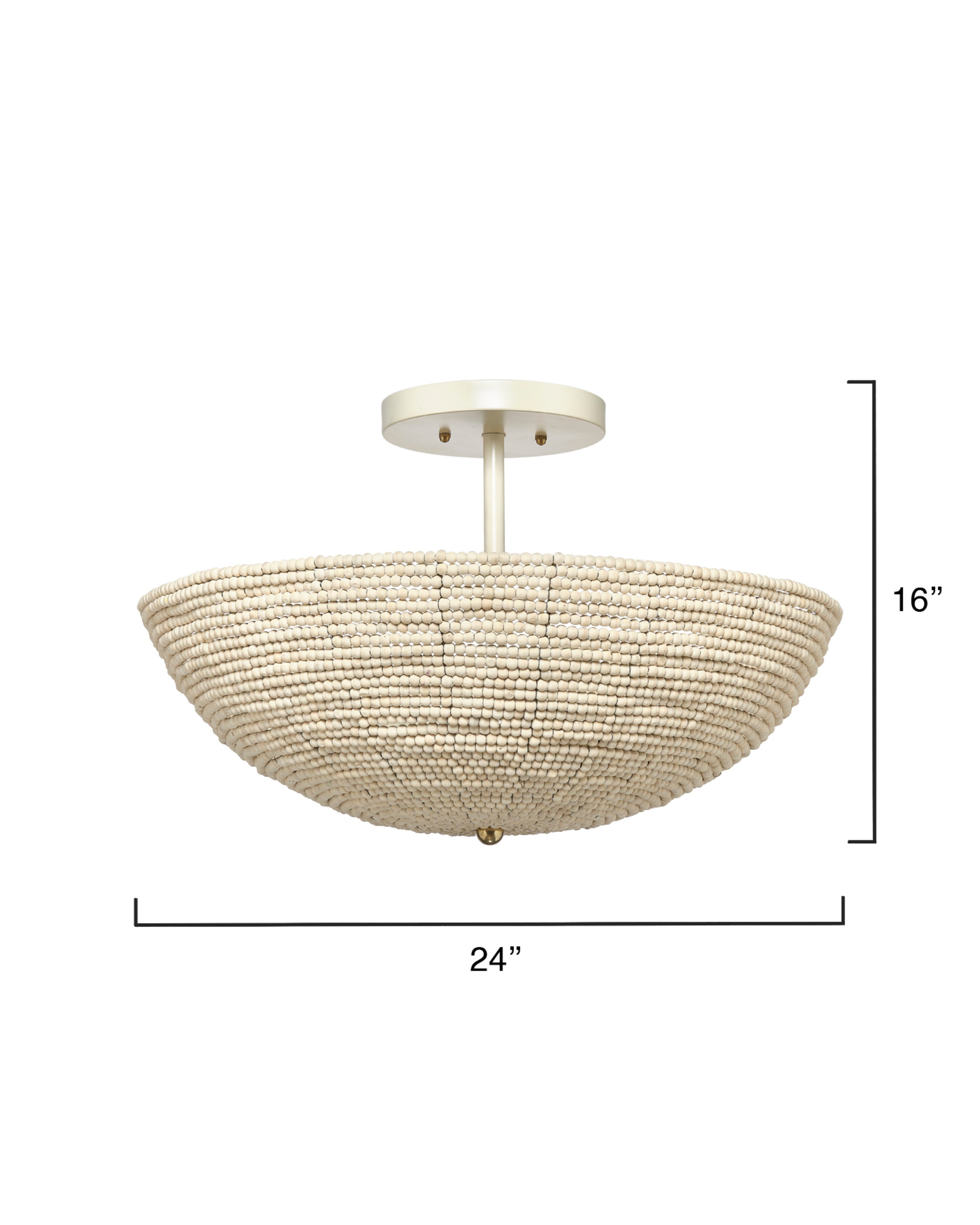Tsunami Semi Flush Mount