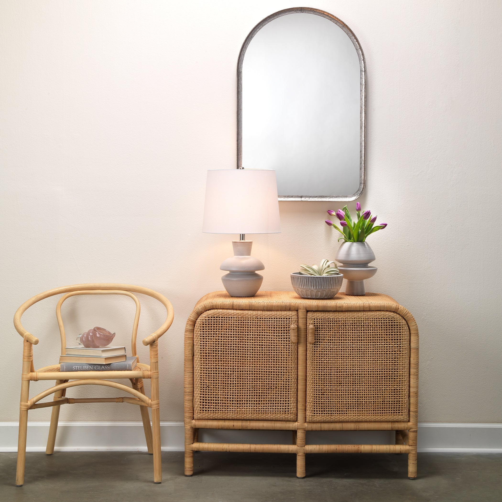 Arch Mirror-Silver