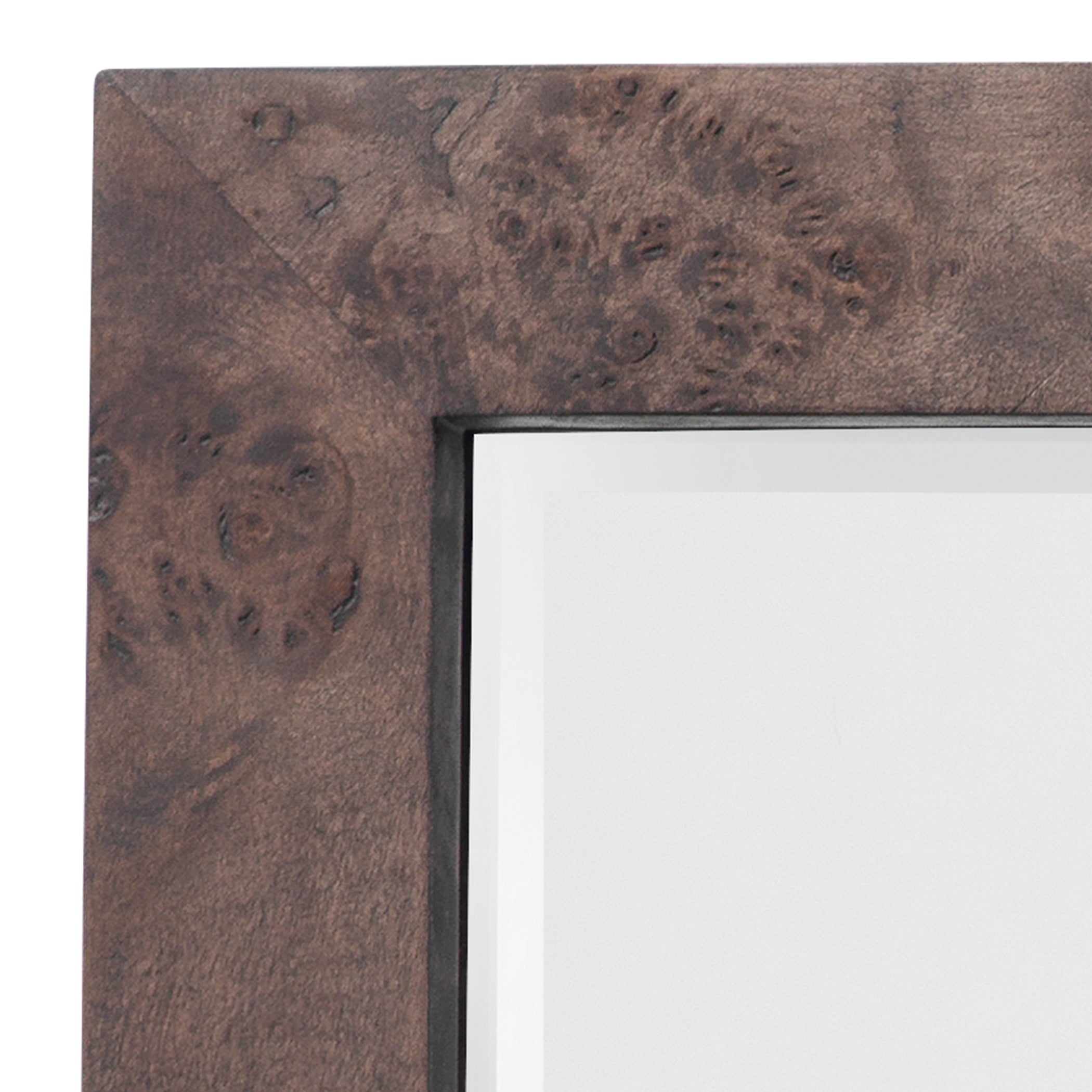 Chandler Rectangle Mirror-Charcoal