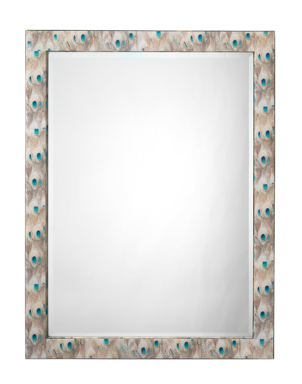 Plume Rectangle Mirror-Cream