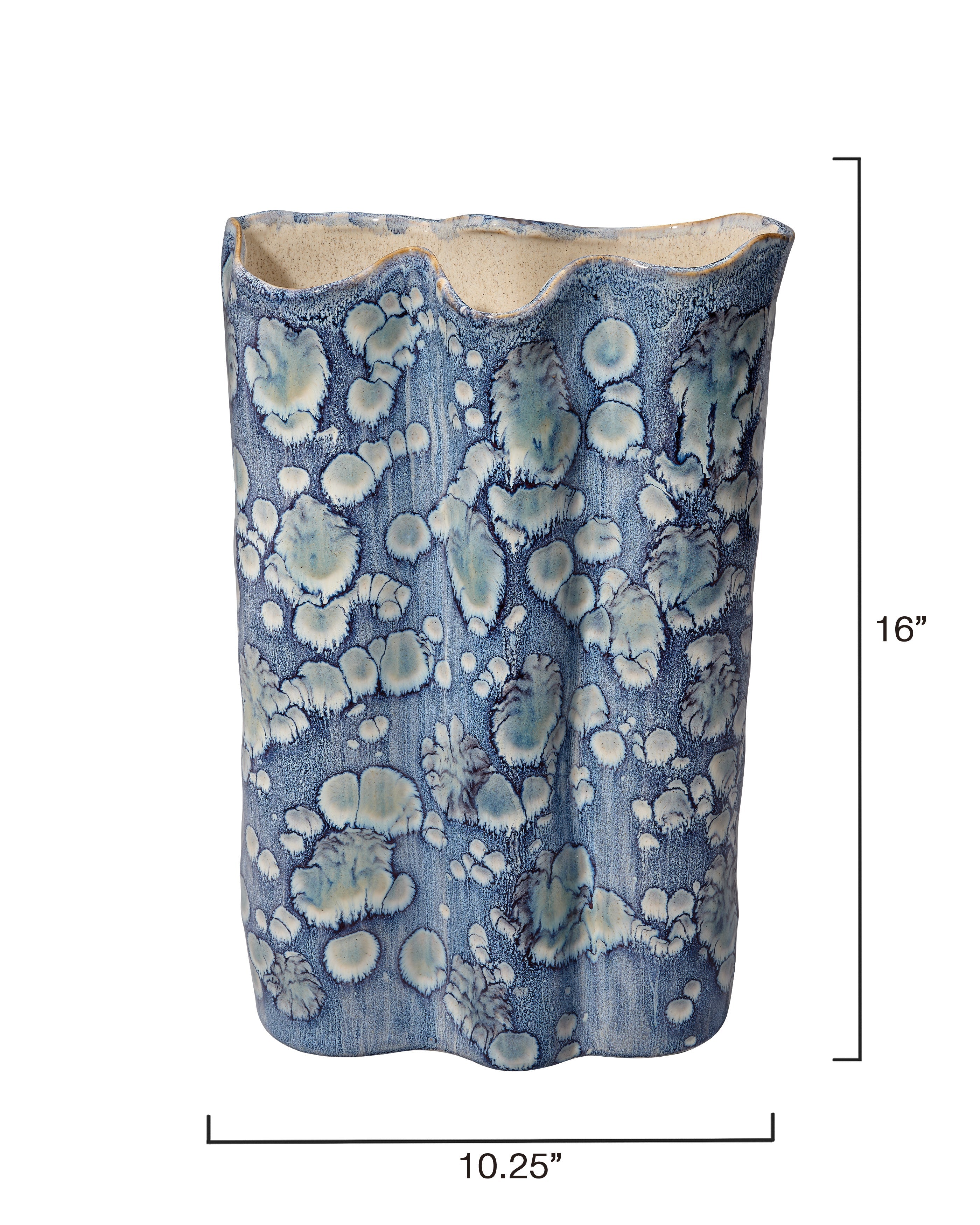 Cloud Ceramic Decorative Vase, Large