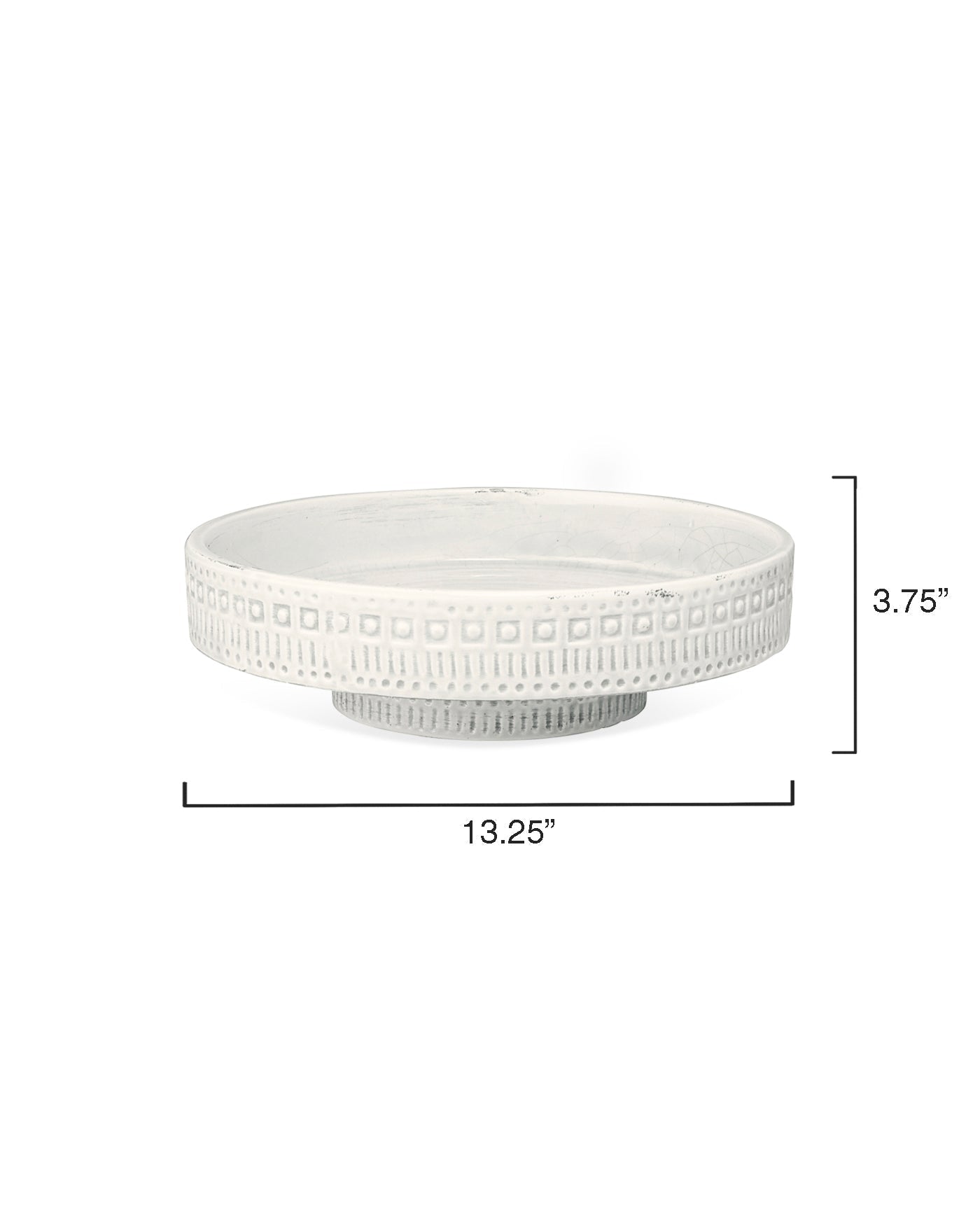 Coco Pedestal-White