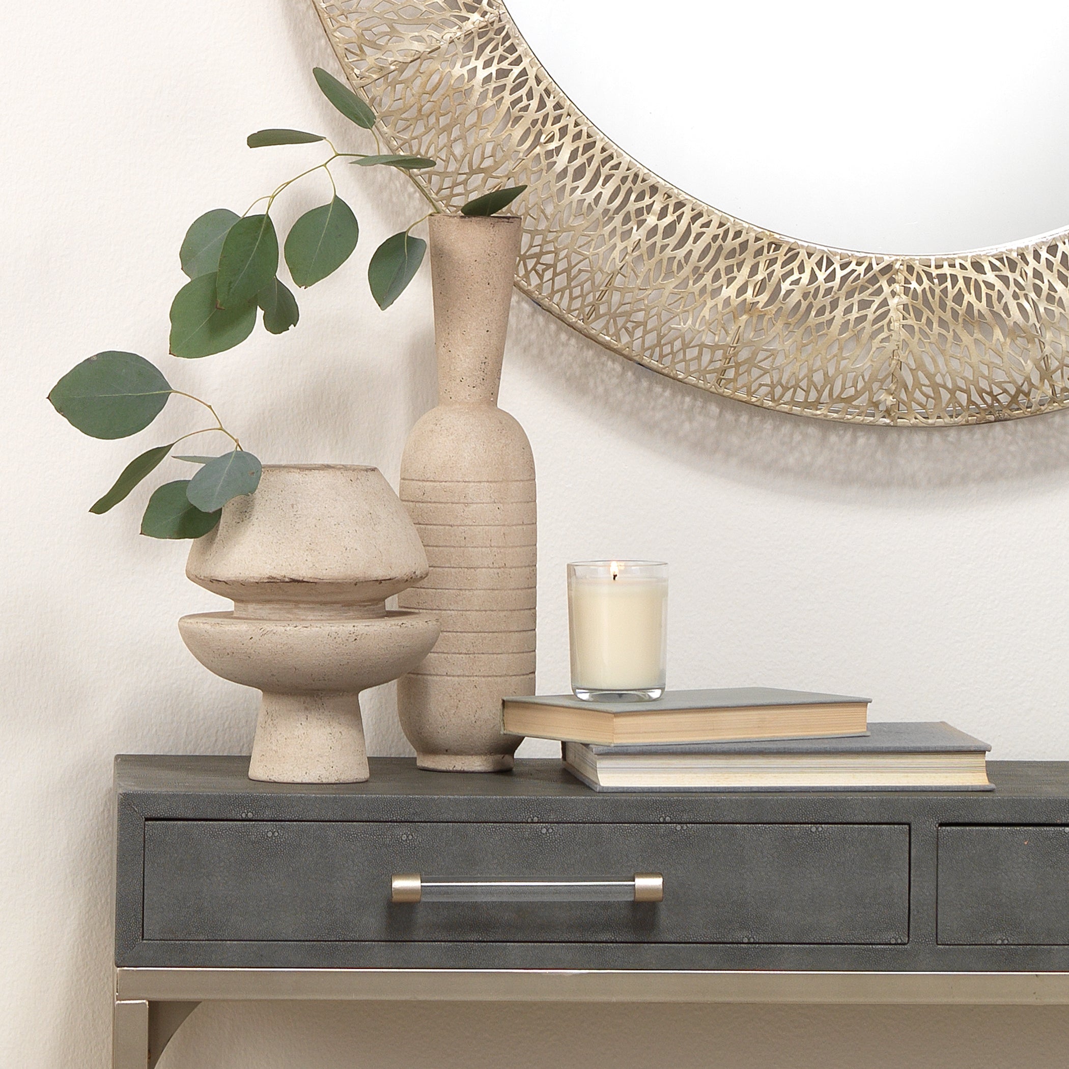 Foundation Decorative Vase-Cream-7FOUN-VAO