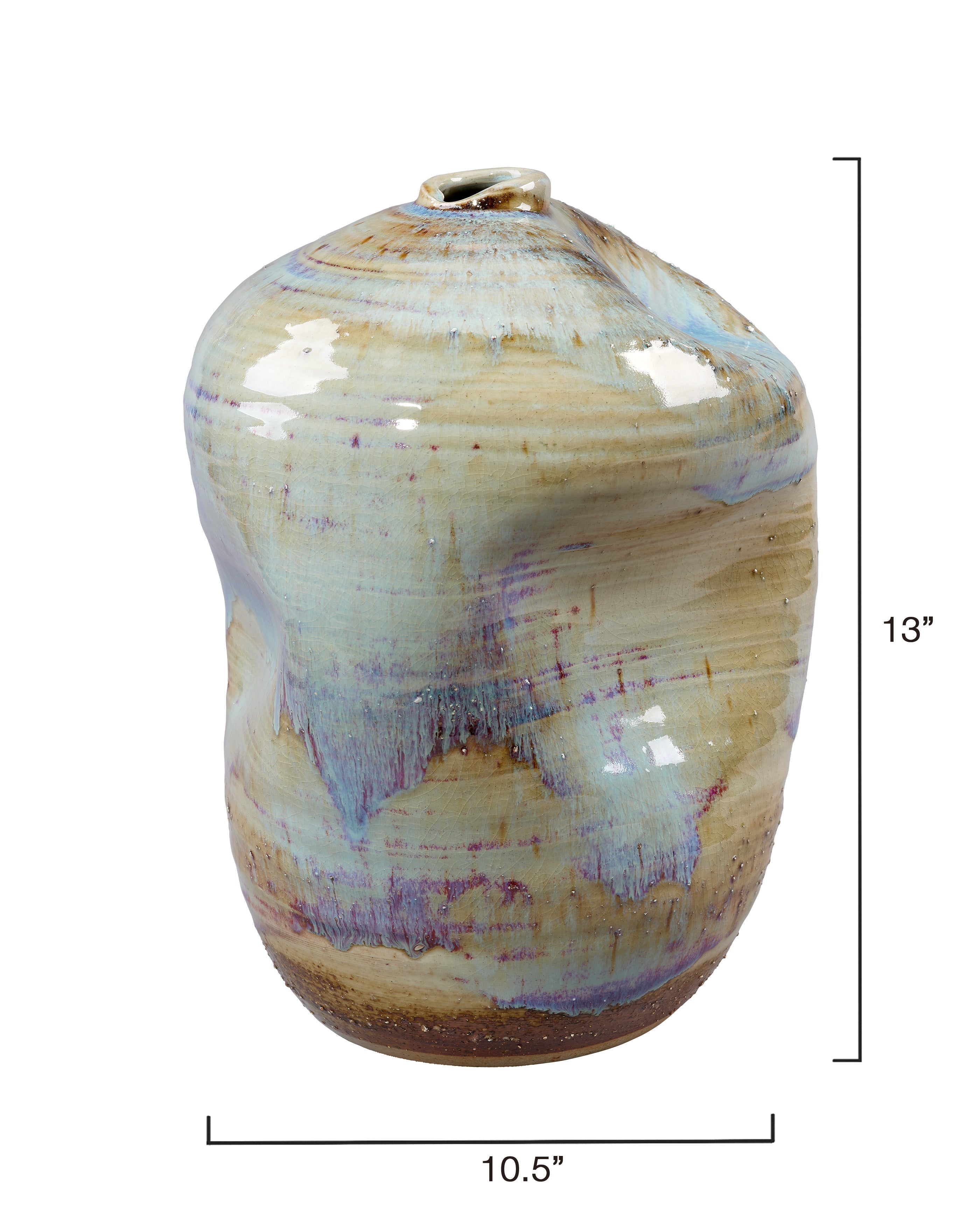 Granada Ceramic Decorative Vessel