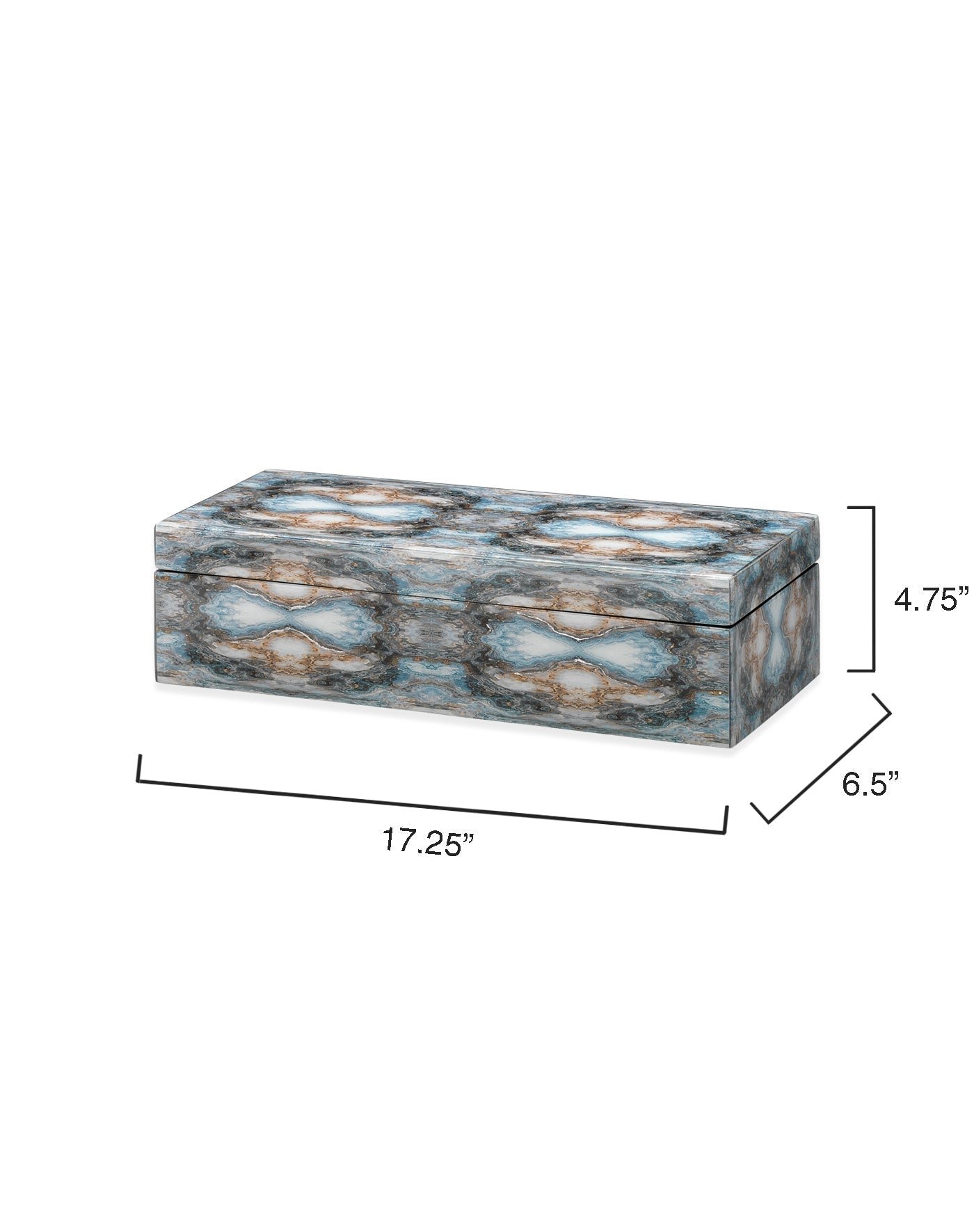 Rorschach Long Box-Blue