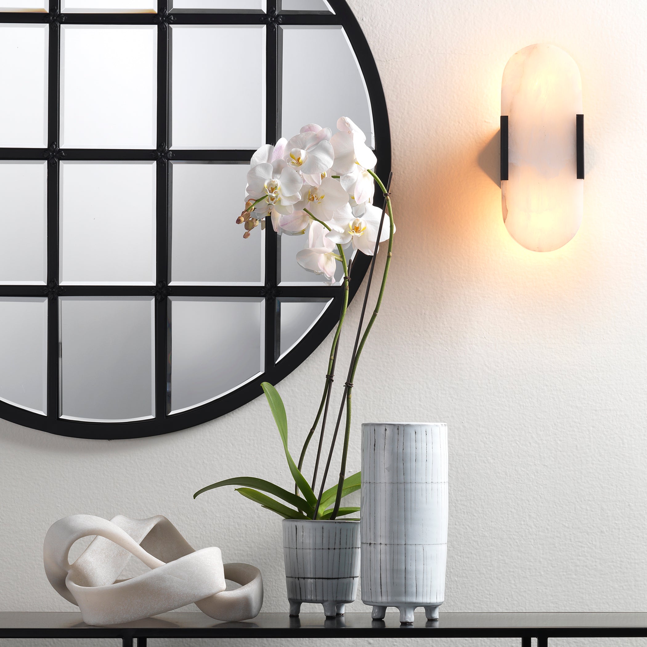 Tangled Table Object-White-7TANG-OBW