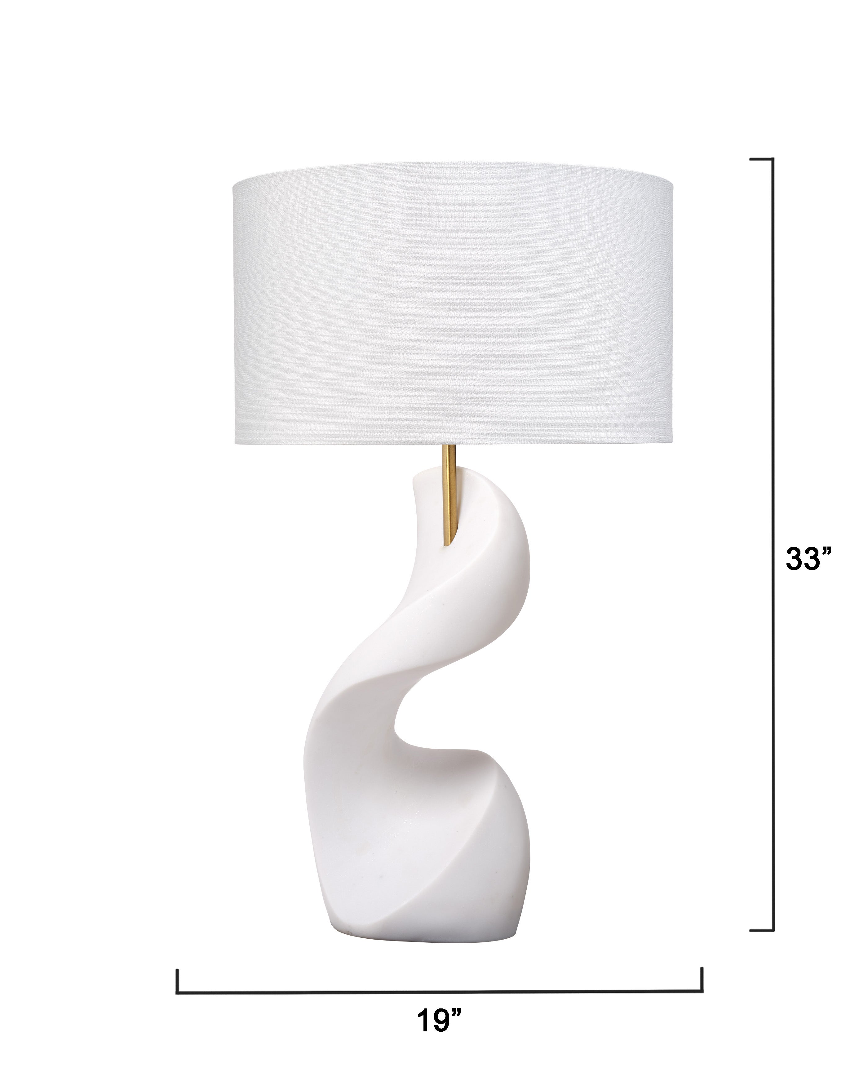 Cobra Ricestone Table Lamp with Linen Shade