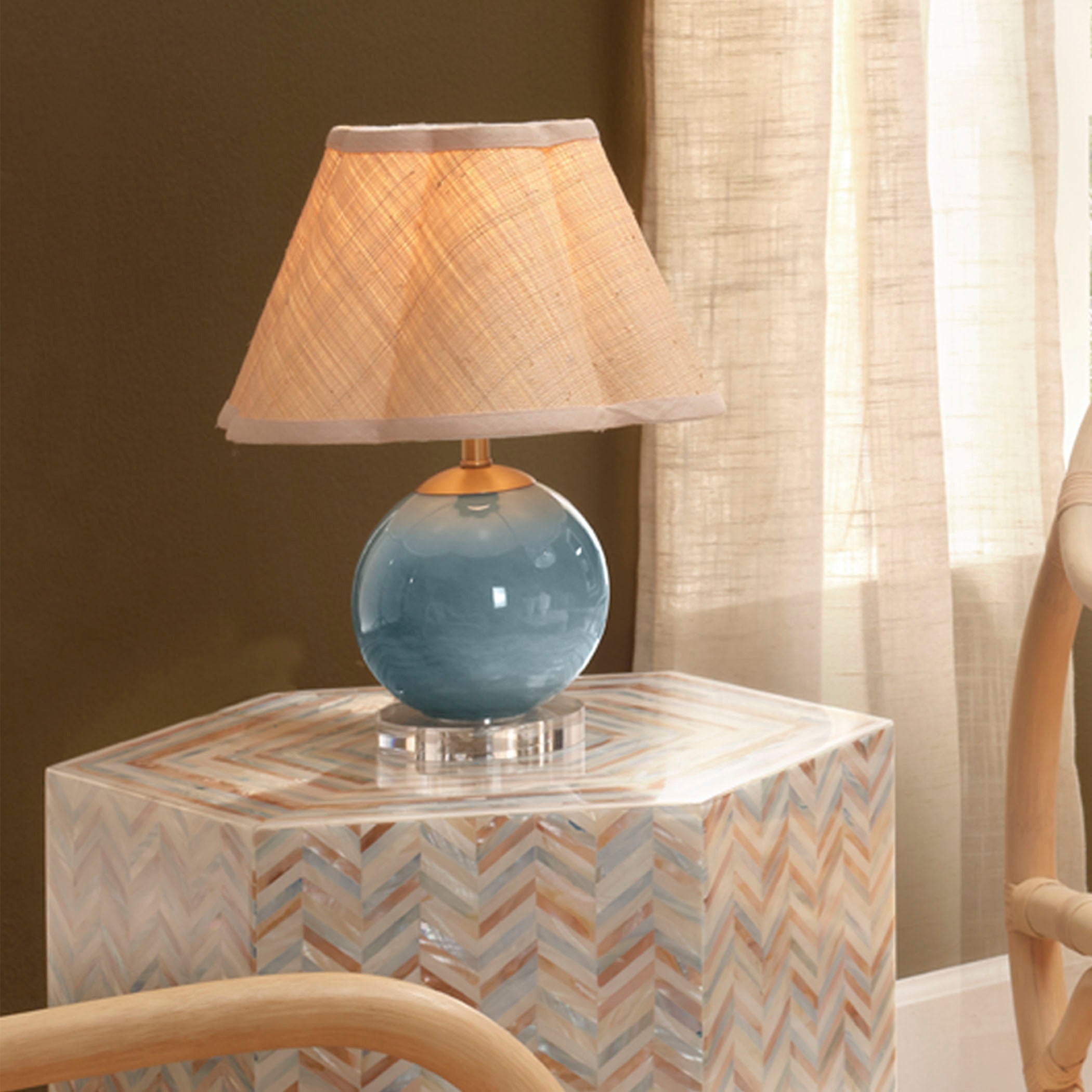 Dottie Blown Glass Table Lamp