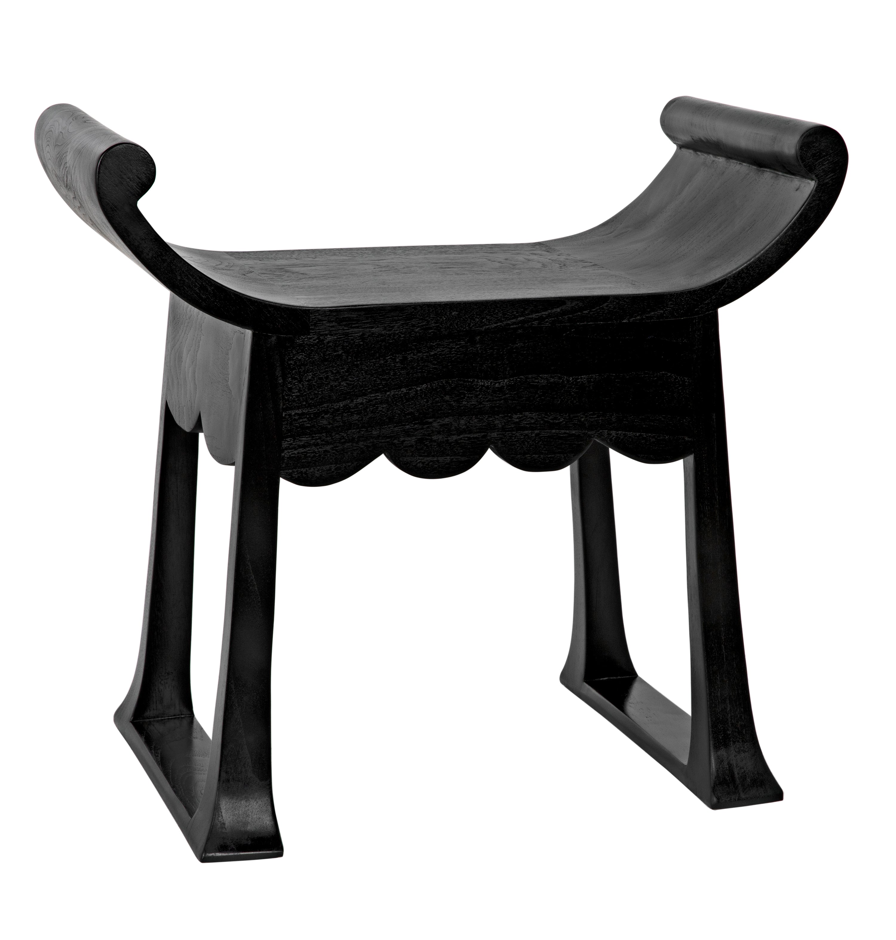 Wey Stool, Charcoal Black