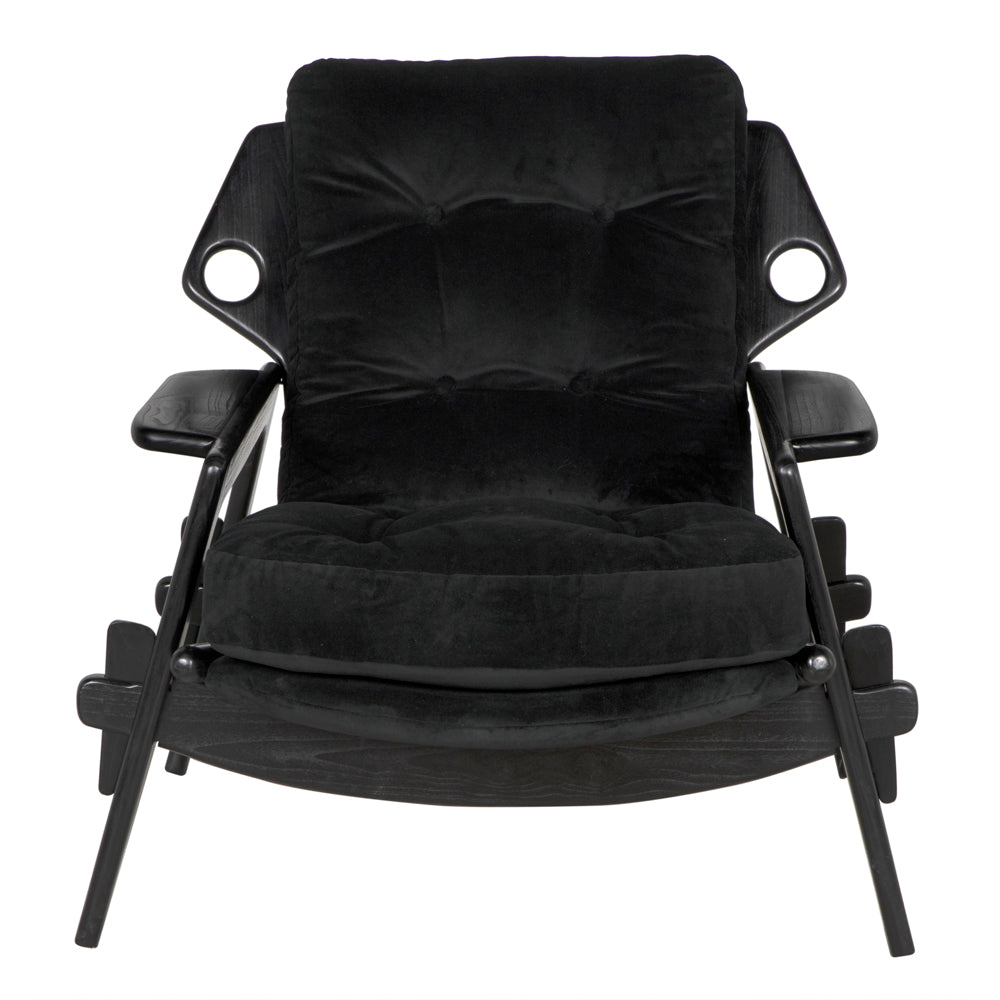 Pax Chair with cFc Performance Velvet Upholstery