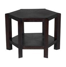 Yehuda Large Side Table, Sombre Finish