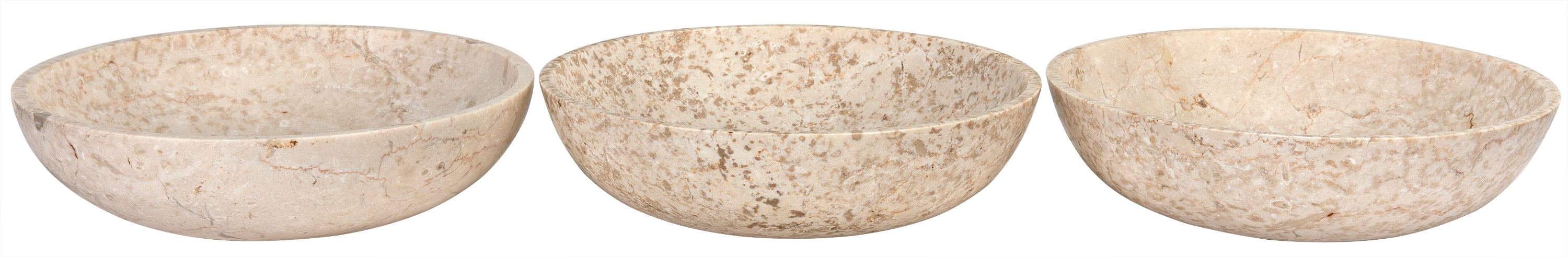 Marble Bowls, Set of 3