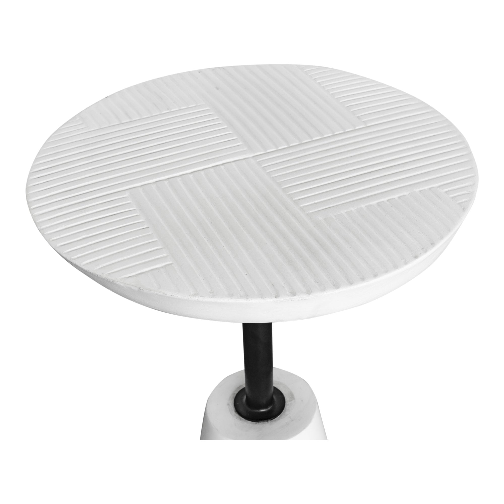 Foundation Outdoor Accent Table, White