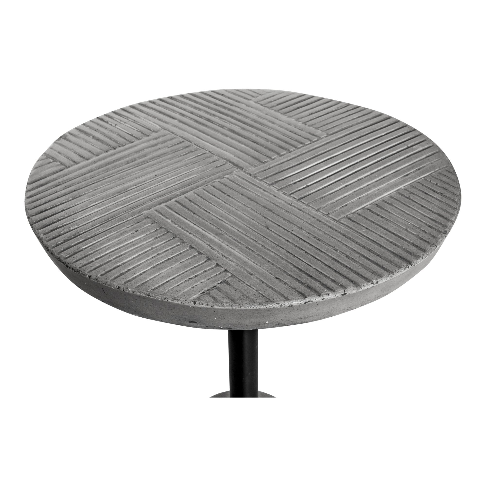 Foundation Outdoor Accent Table, Grey