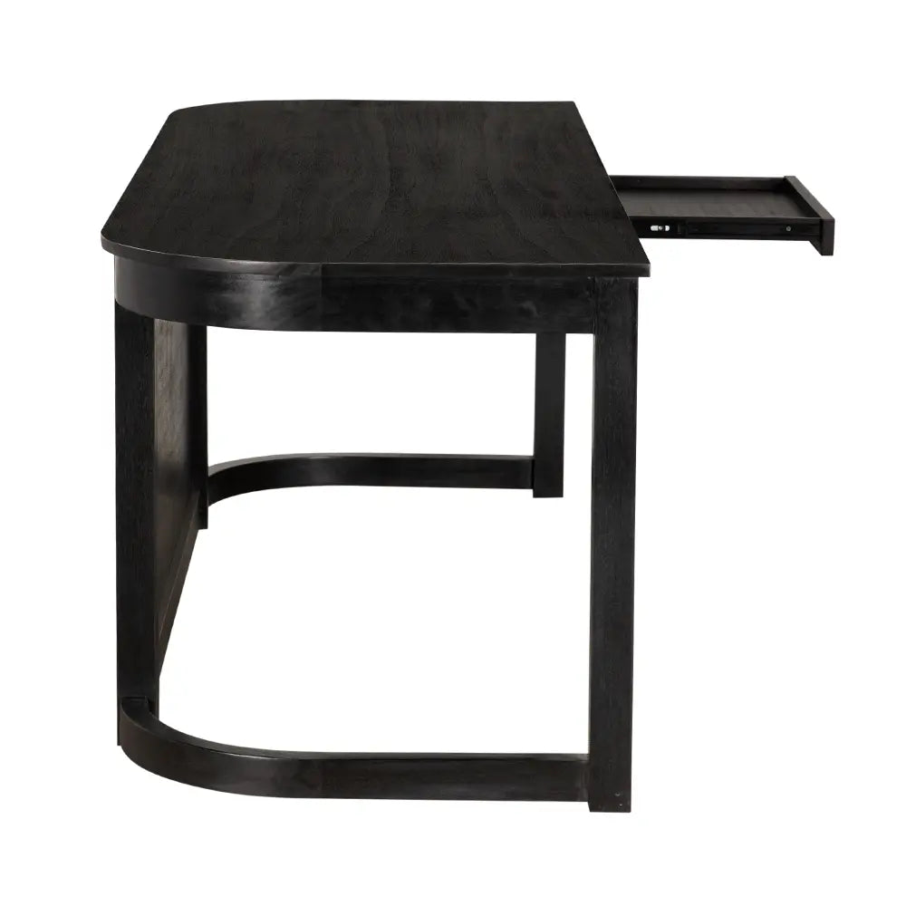Sorento Desk, Charcoal Black