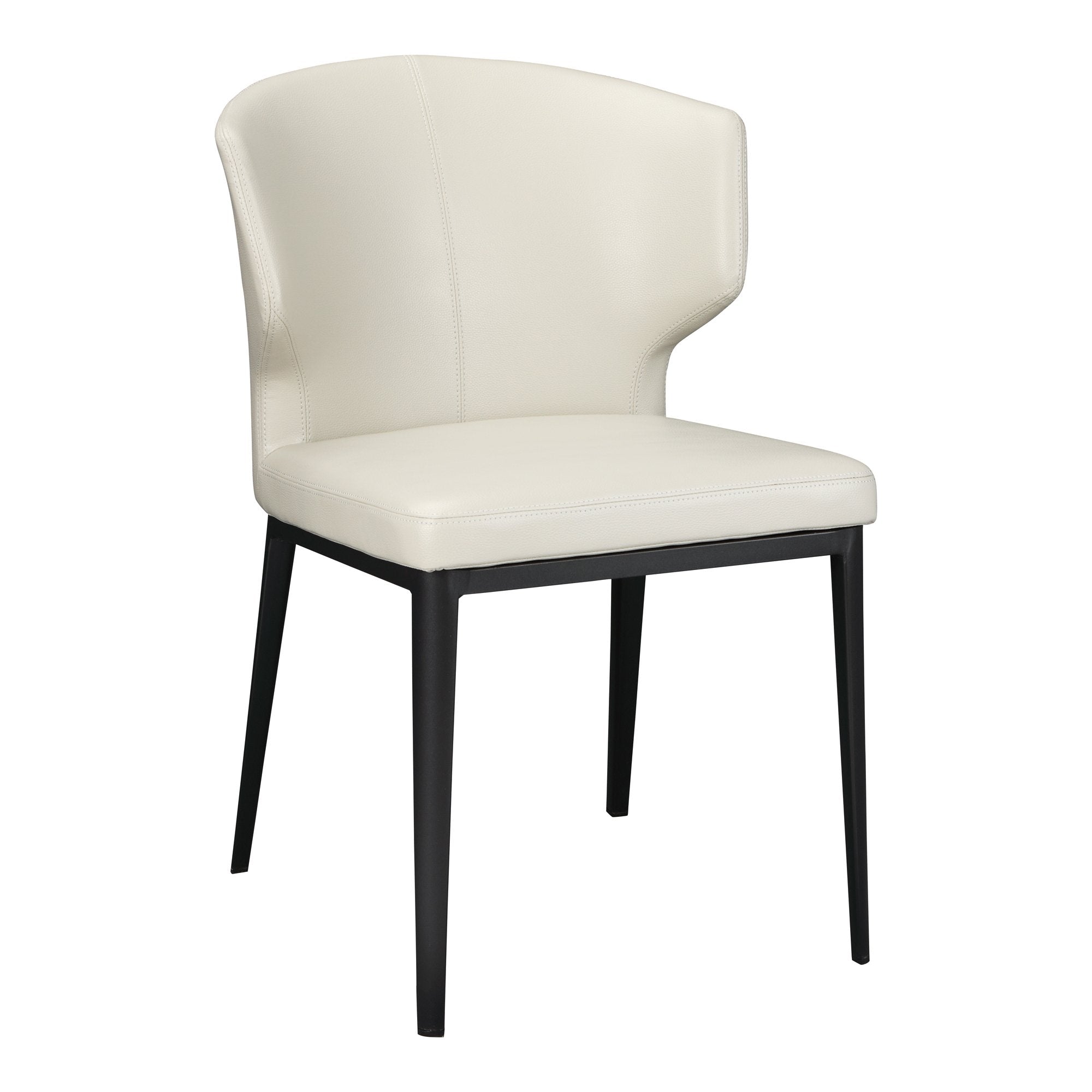 Delaney Side Chair, Beige, Set of 2