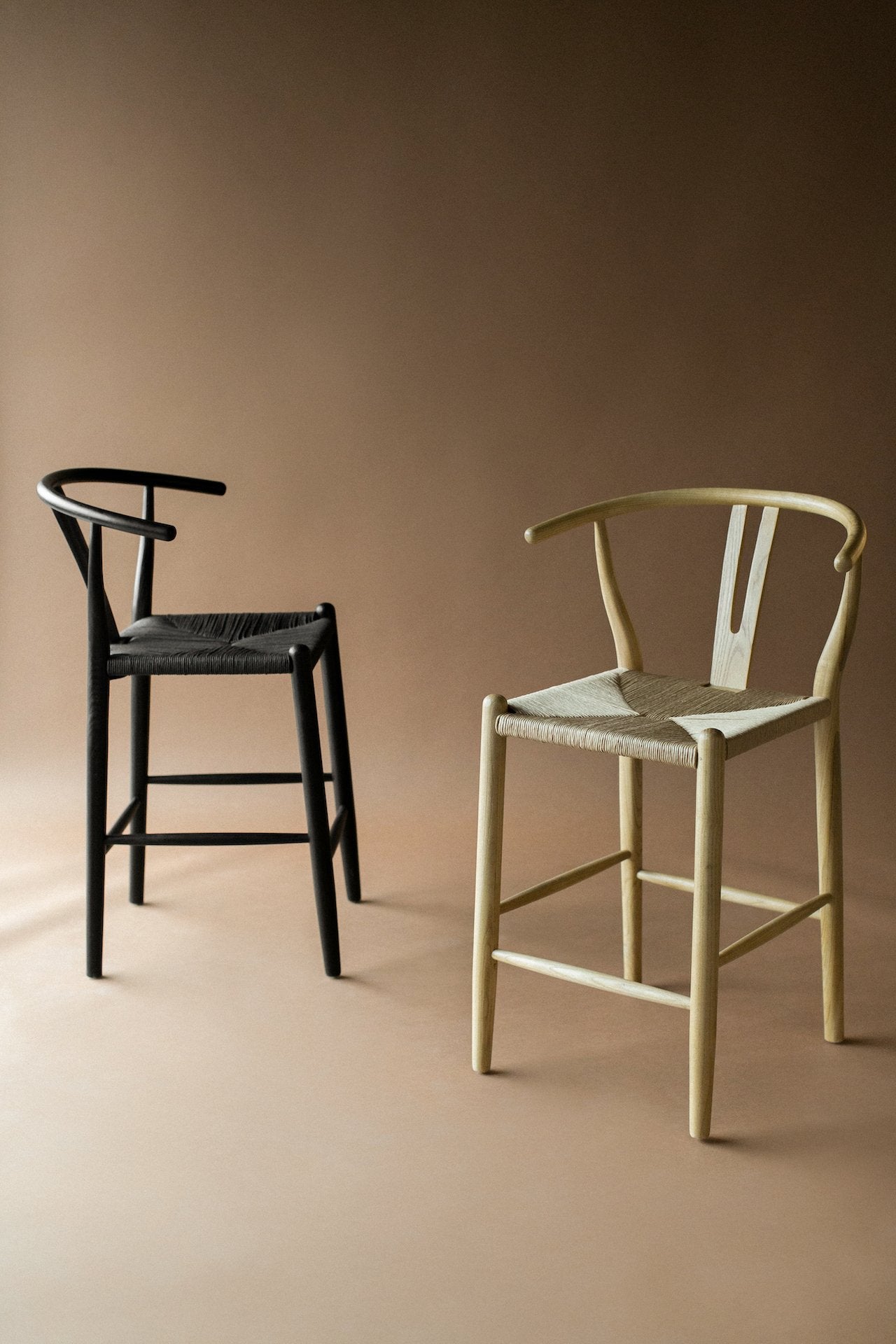 Ventana Counter Stool, Natural