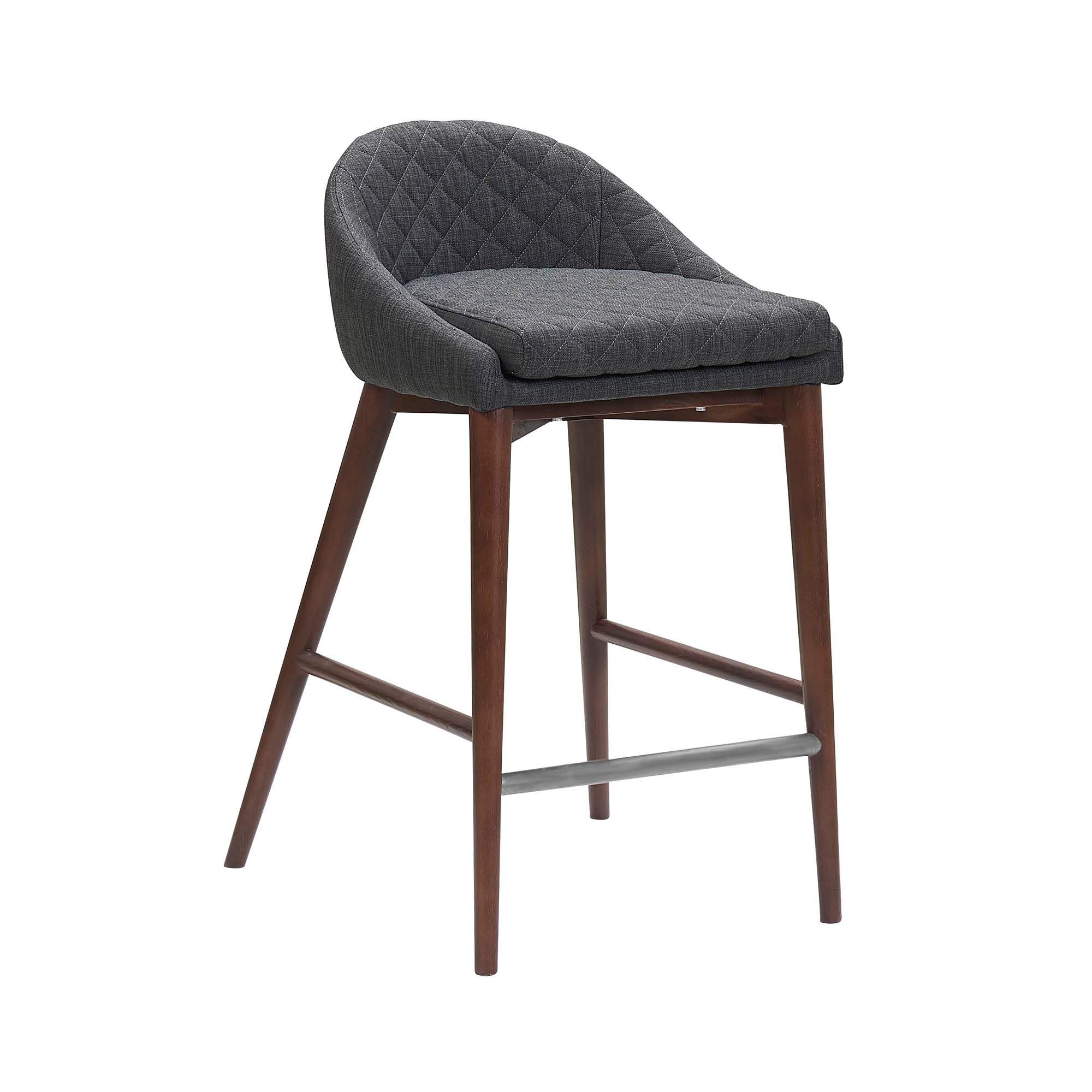 Mila Counter Stool - Dark Grey Set of 2