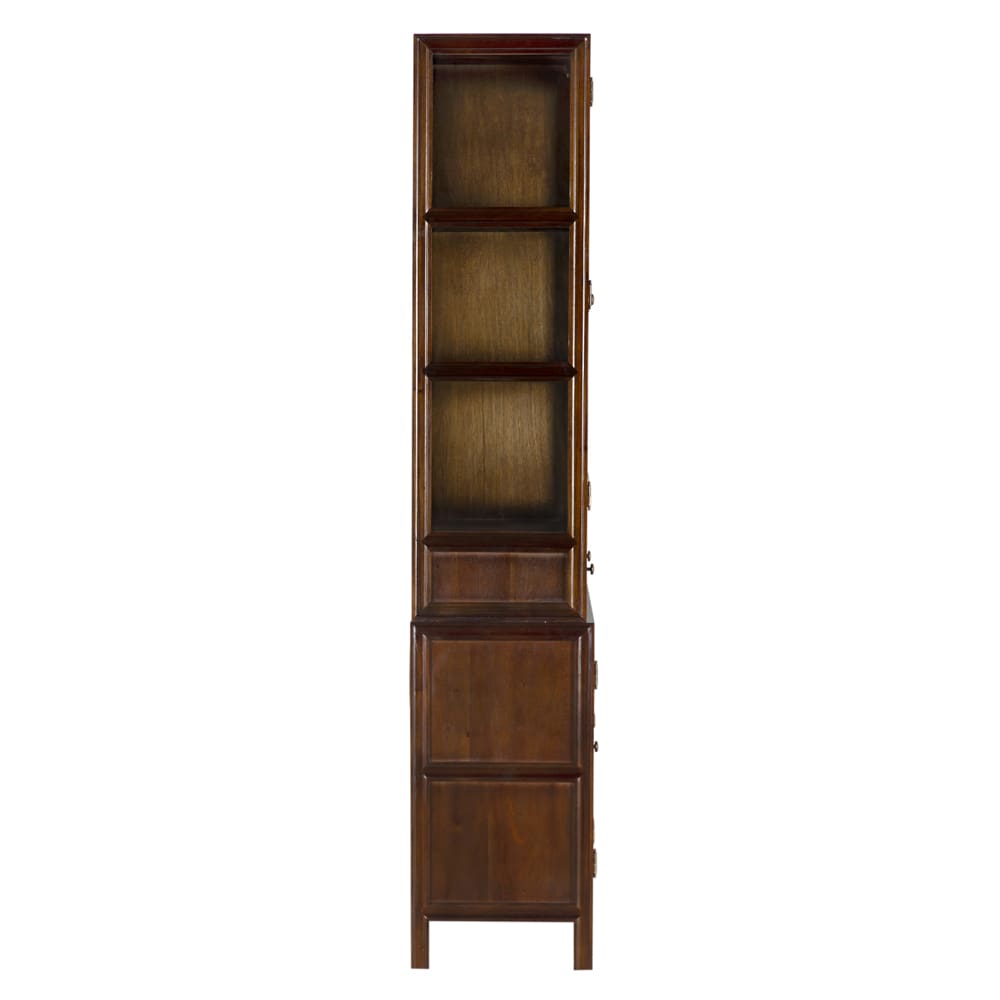 Colonial Hutch, Hand Rubbed Brown