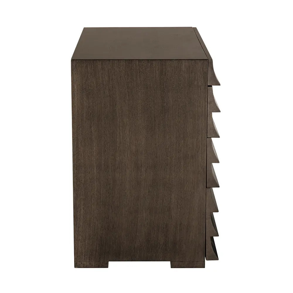 Frederico Console, Greige Walnut