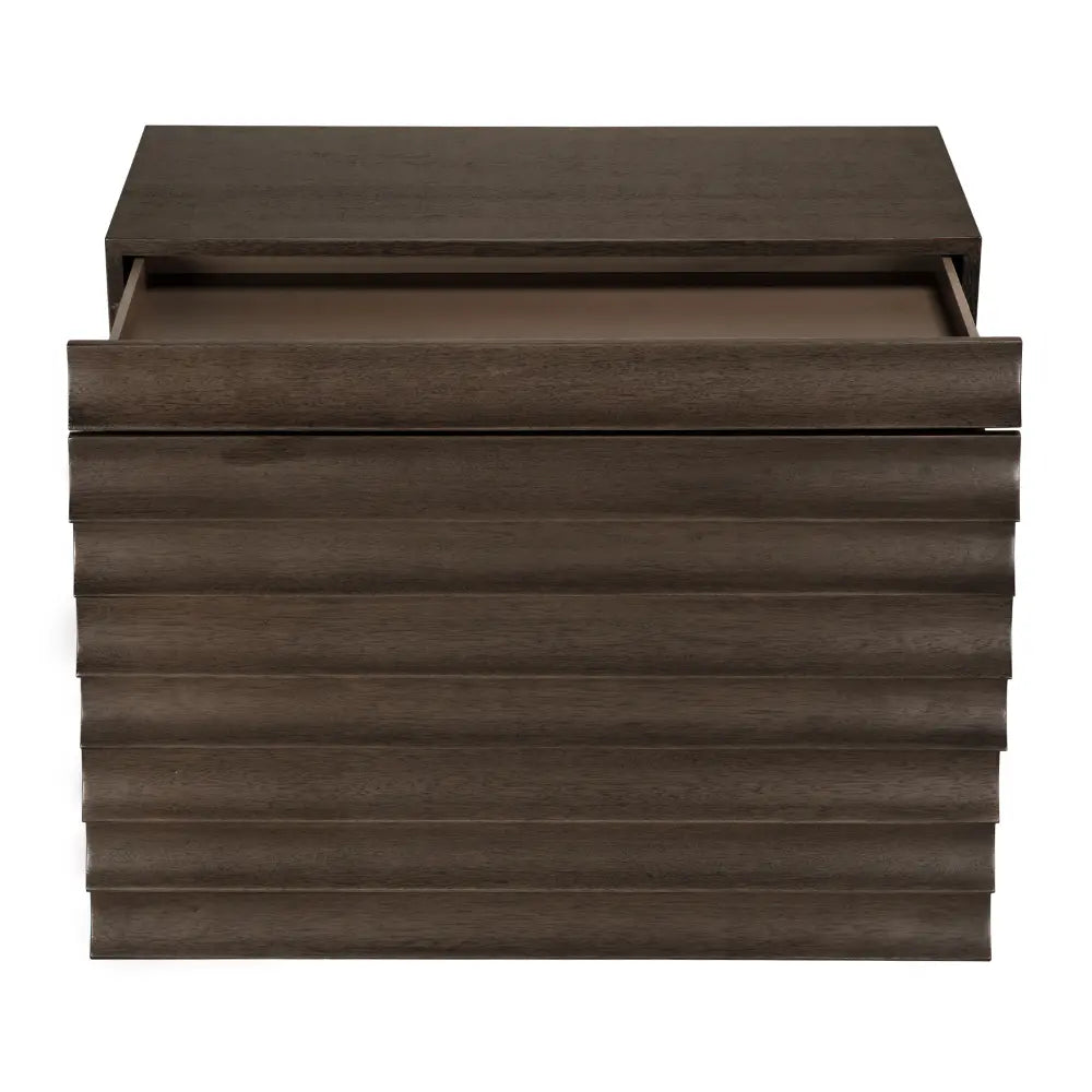Frederico Console, Greige Walnut
