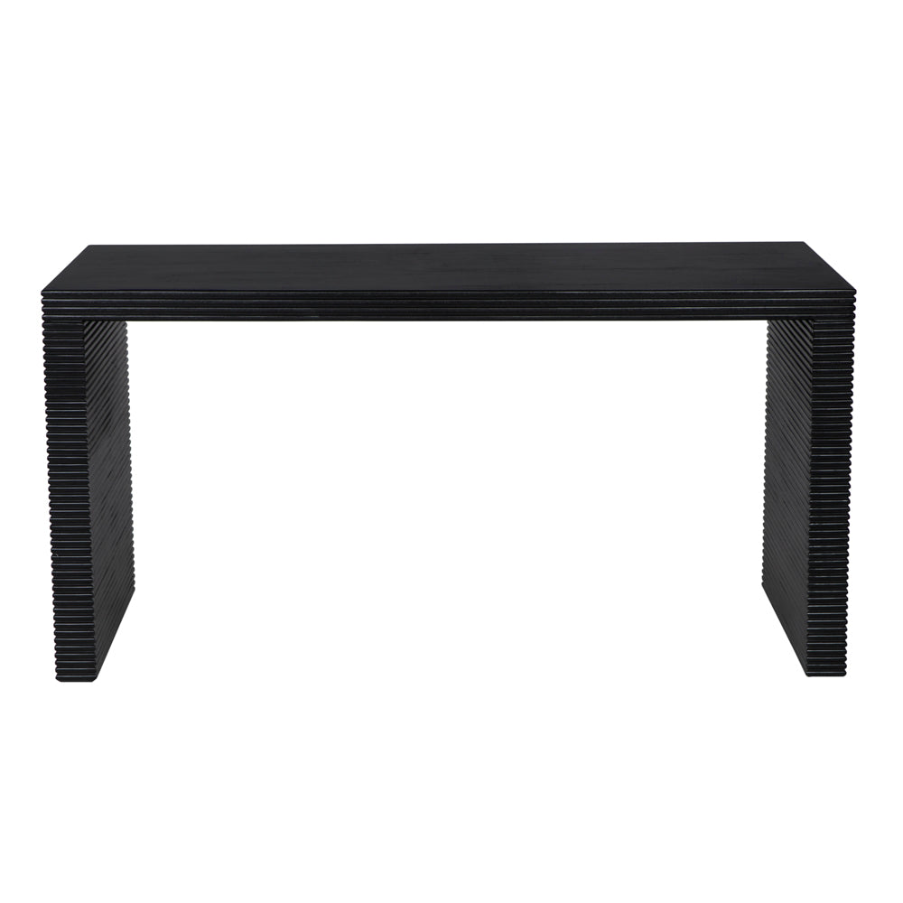 Manhattan Desk, Hand Rubbed Black