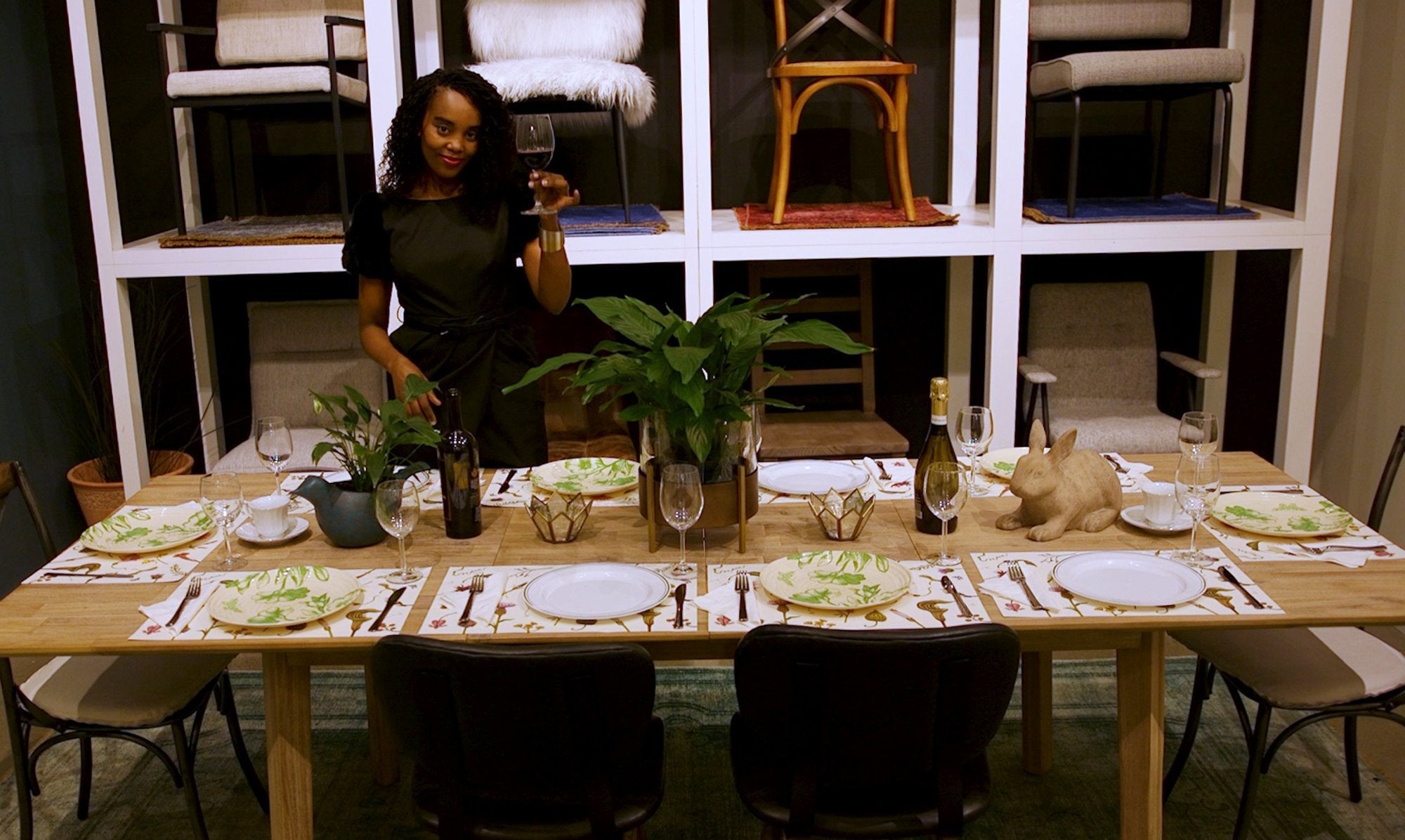 Gia Extension Dining Table - Light Driftwood