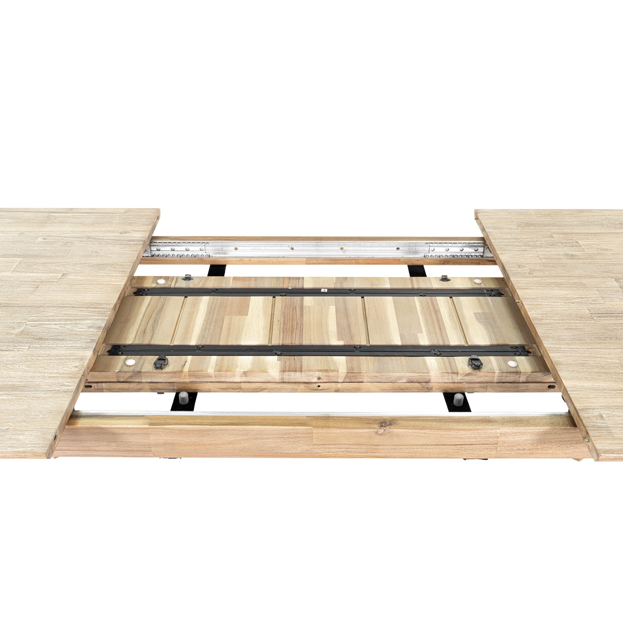 Gia Extension Dining Table - Light Driftwood