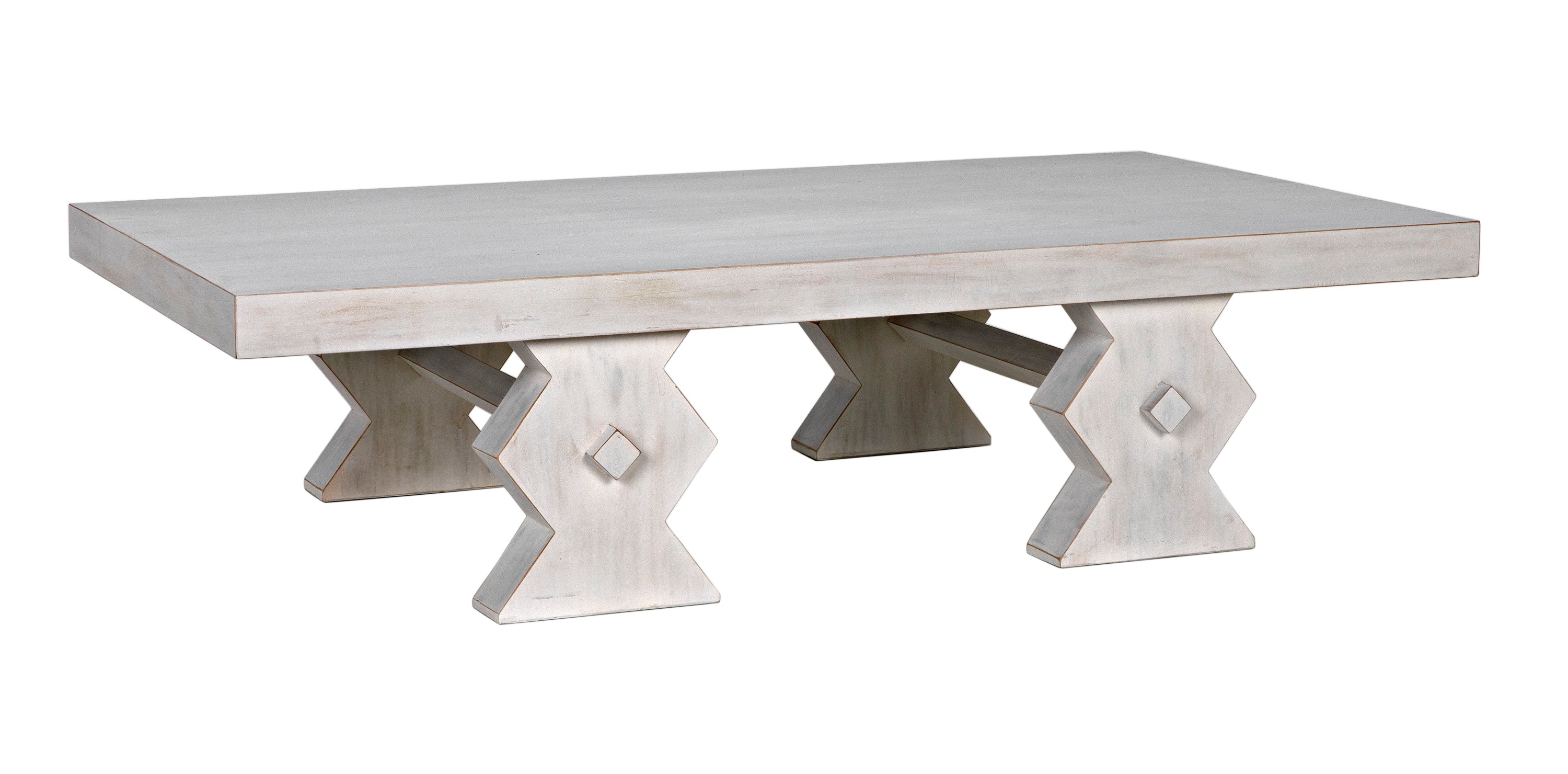 Suzu Coffee Table, White Wash